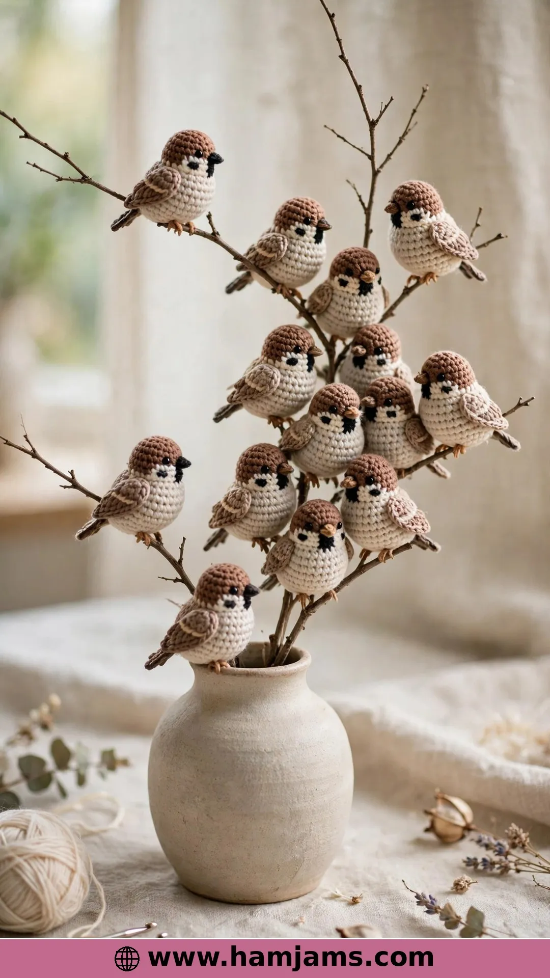 A Whole Flock of Tiny Sparrows