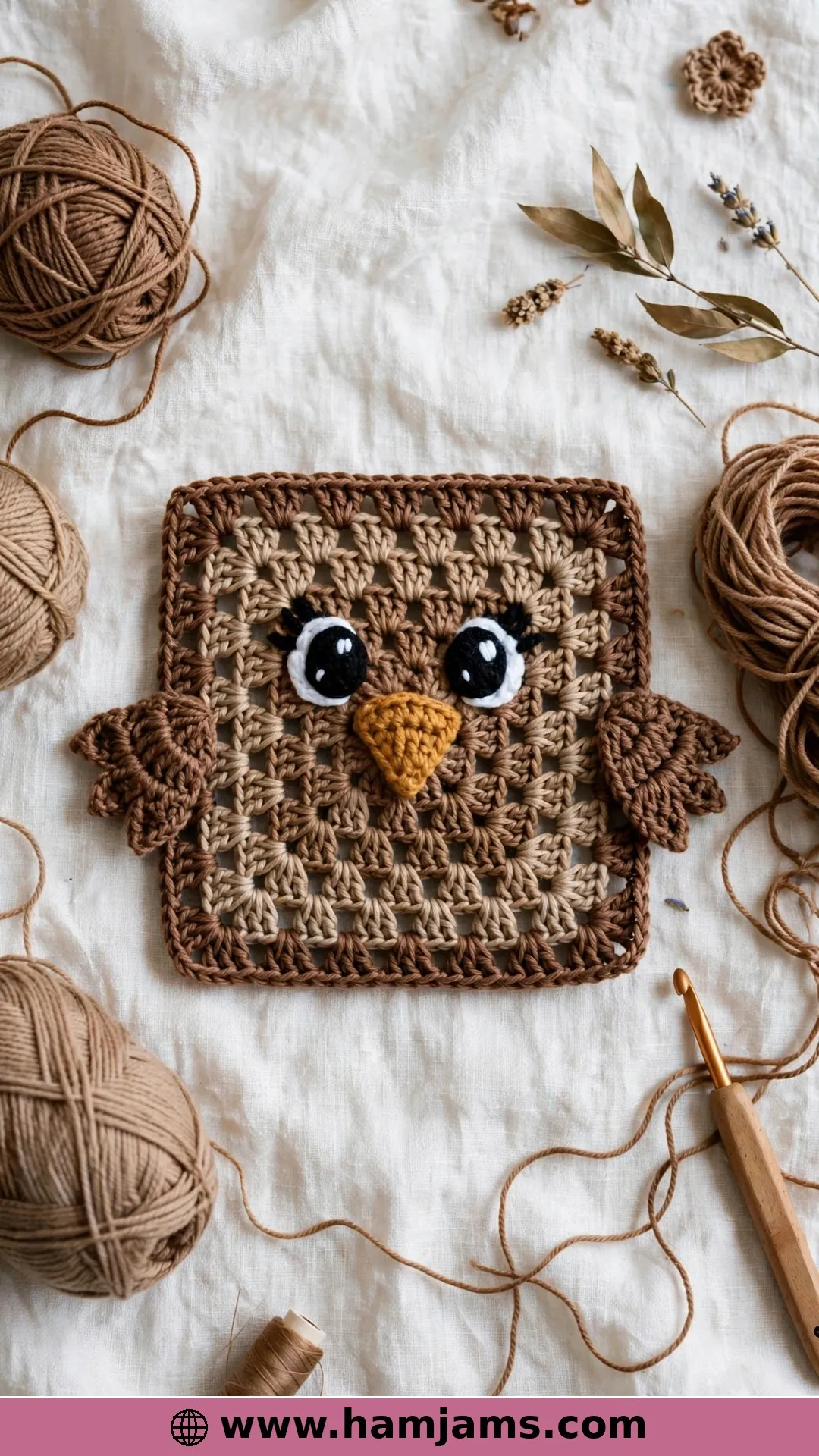 The Big-Eyed Birdie Square