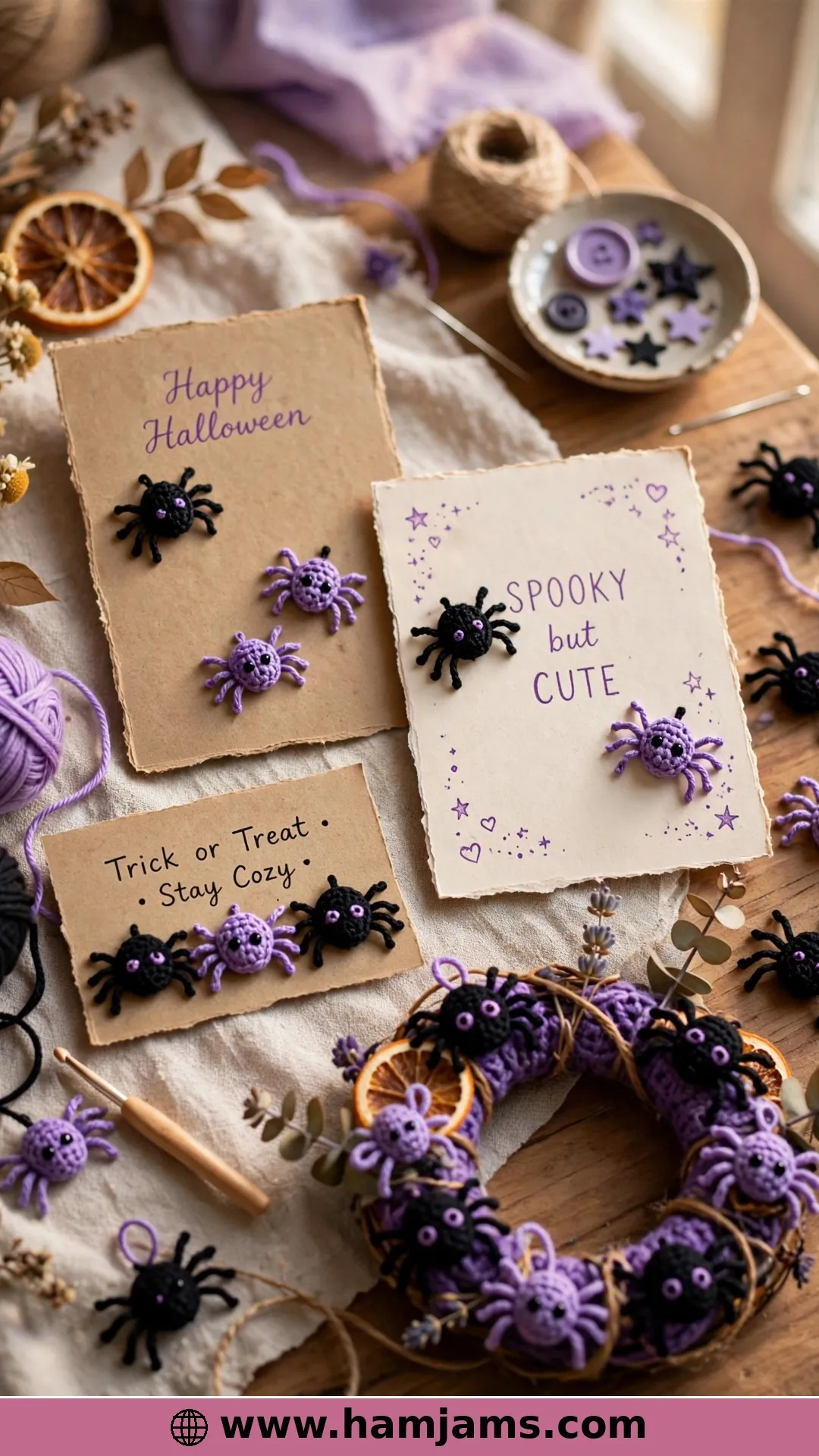 The Tiny Spider Motif from Fingering Scraps