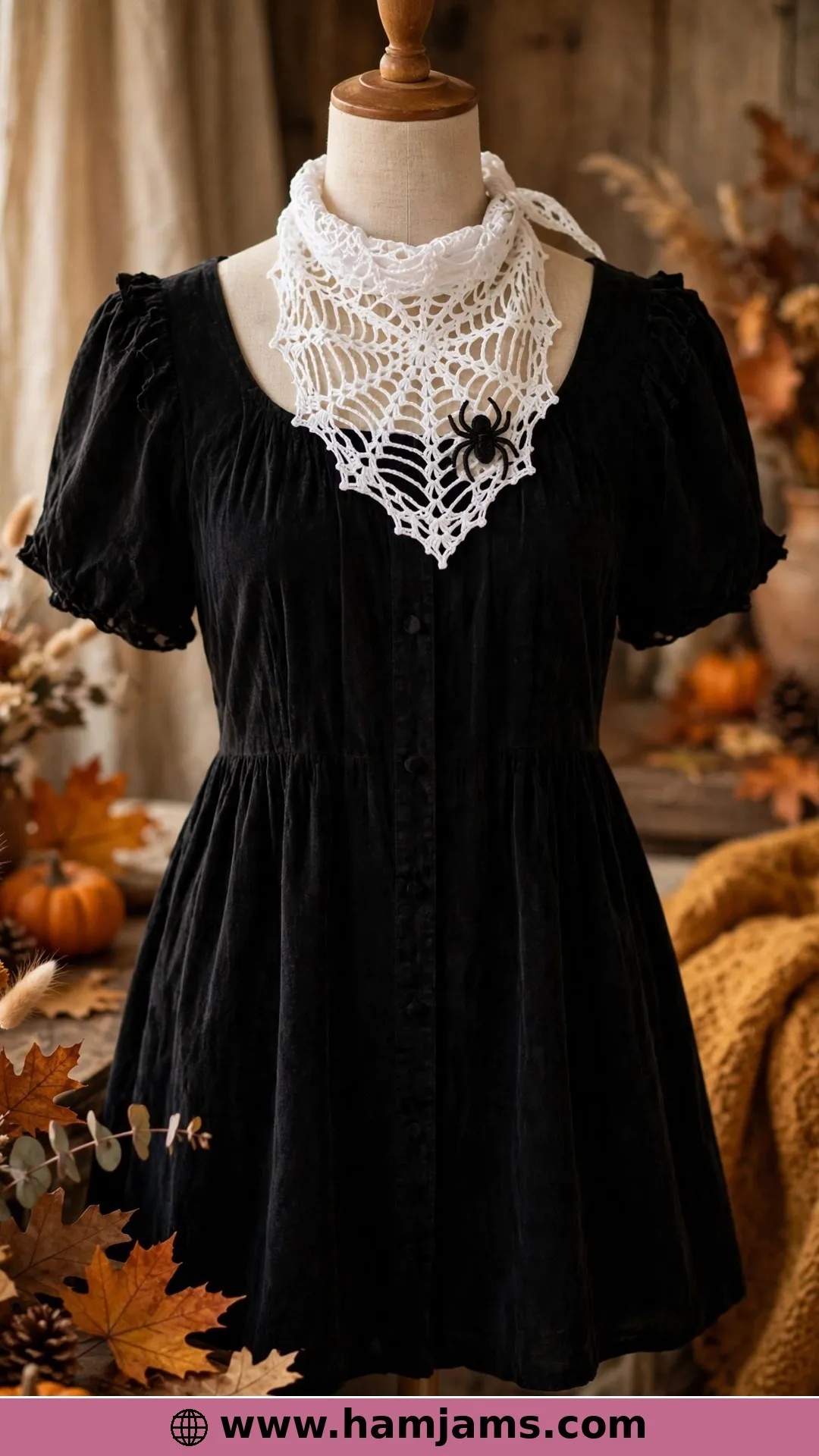 The Spider Web Bandana You Can Wear