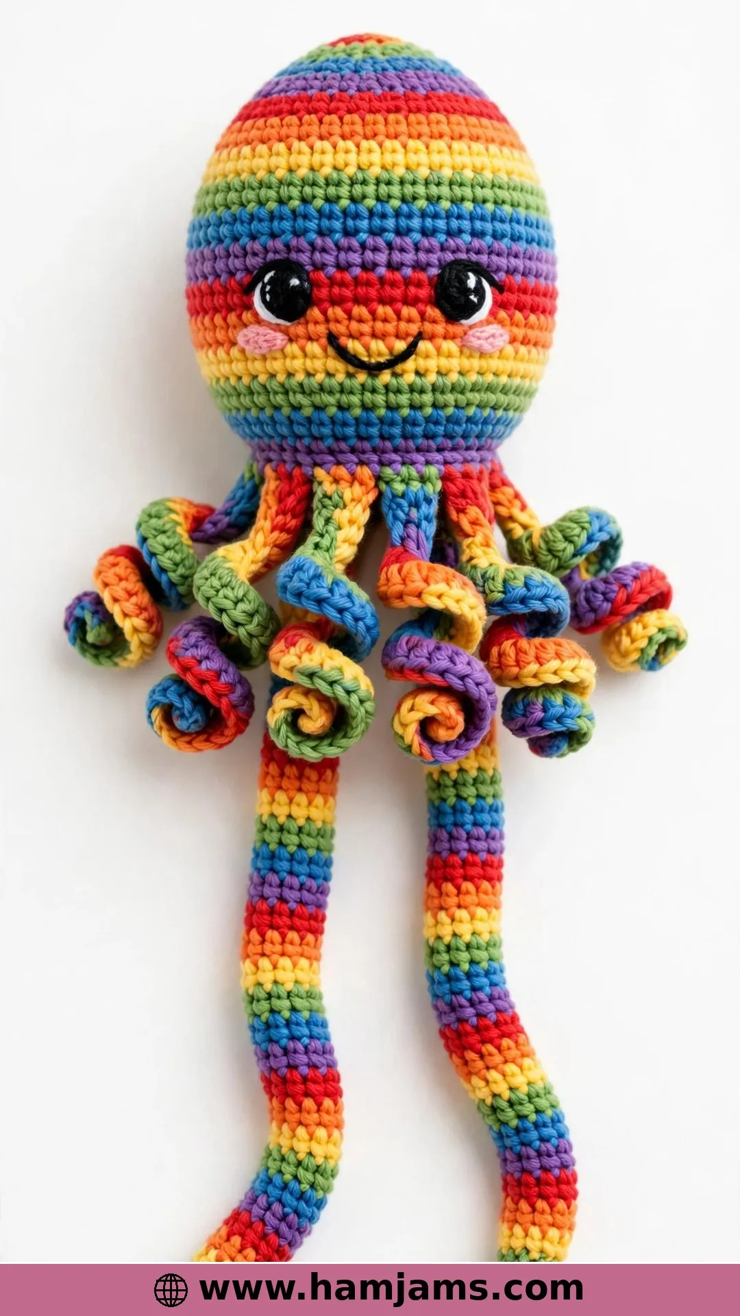 The Easy No-Sew Swirl Squid