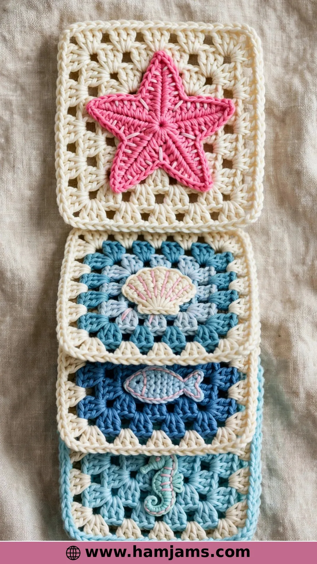 The Appliqué Made for Ocean Blankets