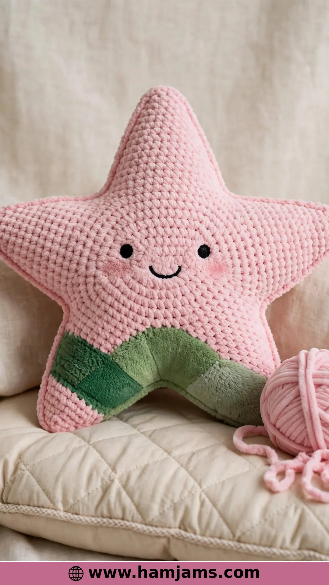 Starry, the Big Pink Sea Star Plush