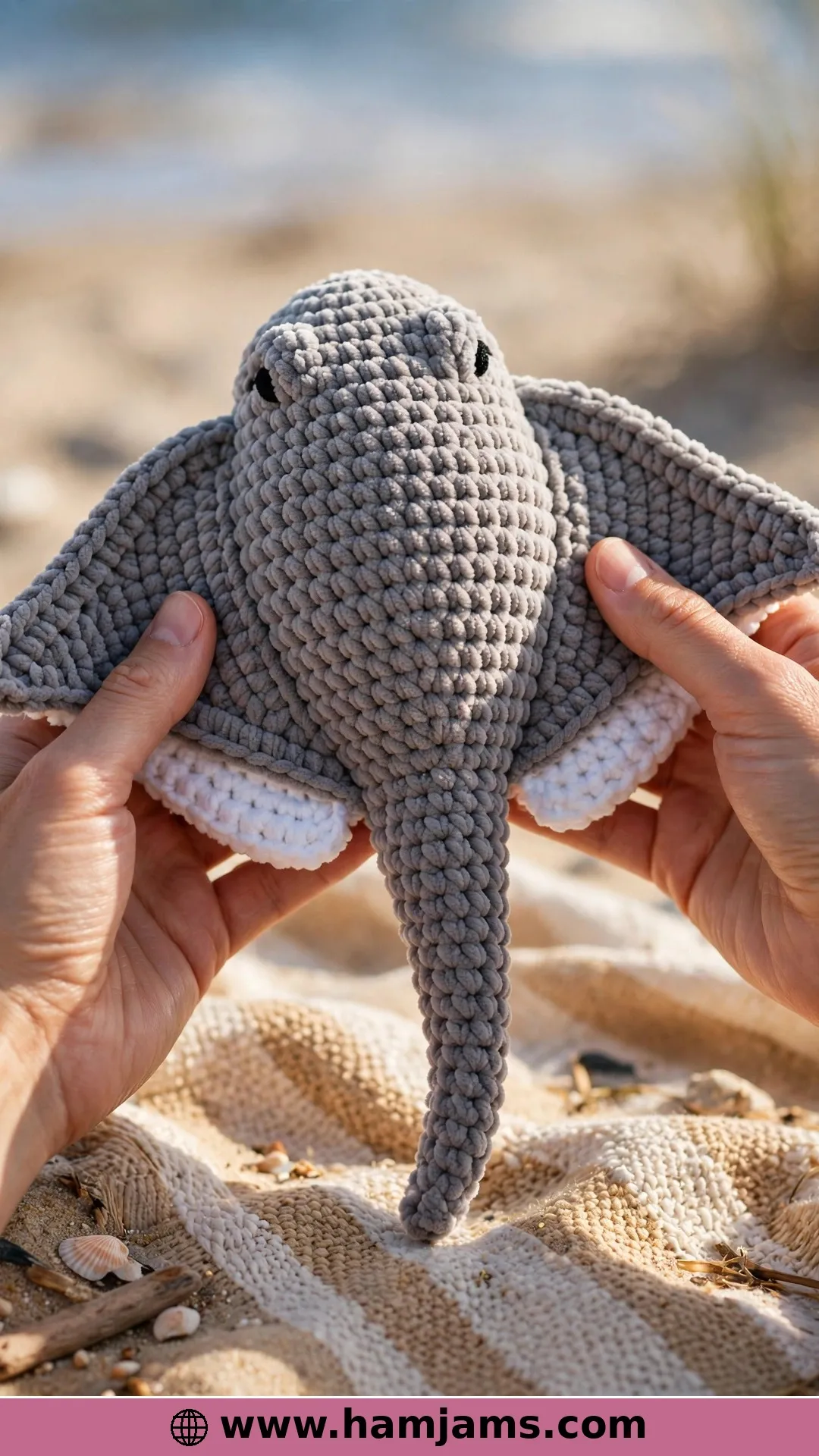The One-Piece Chenille Cuddle Ray