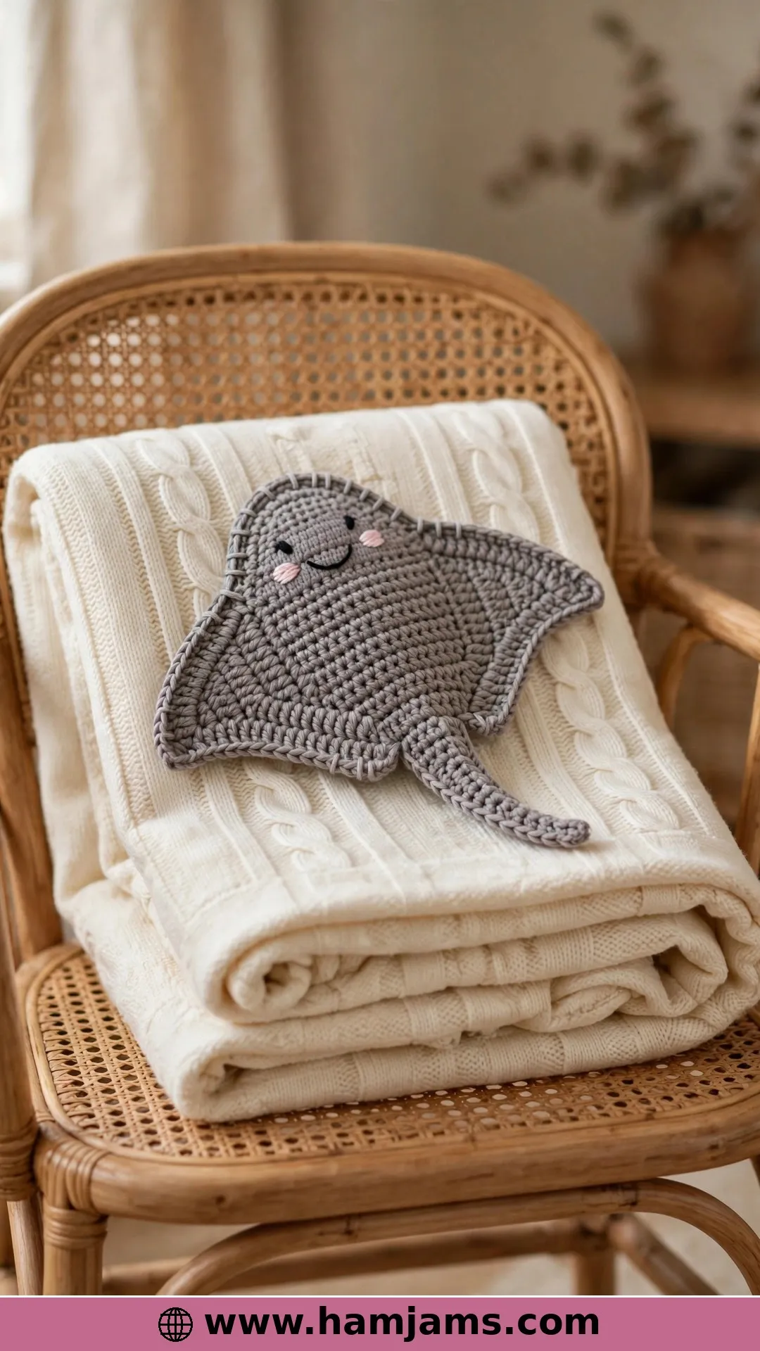 The Flat Stingray Appliqué