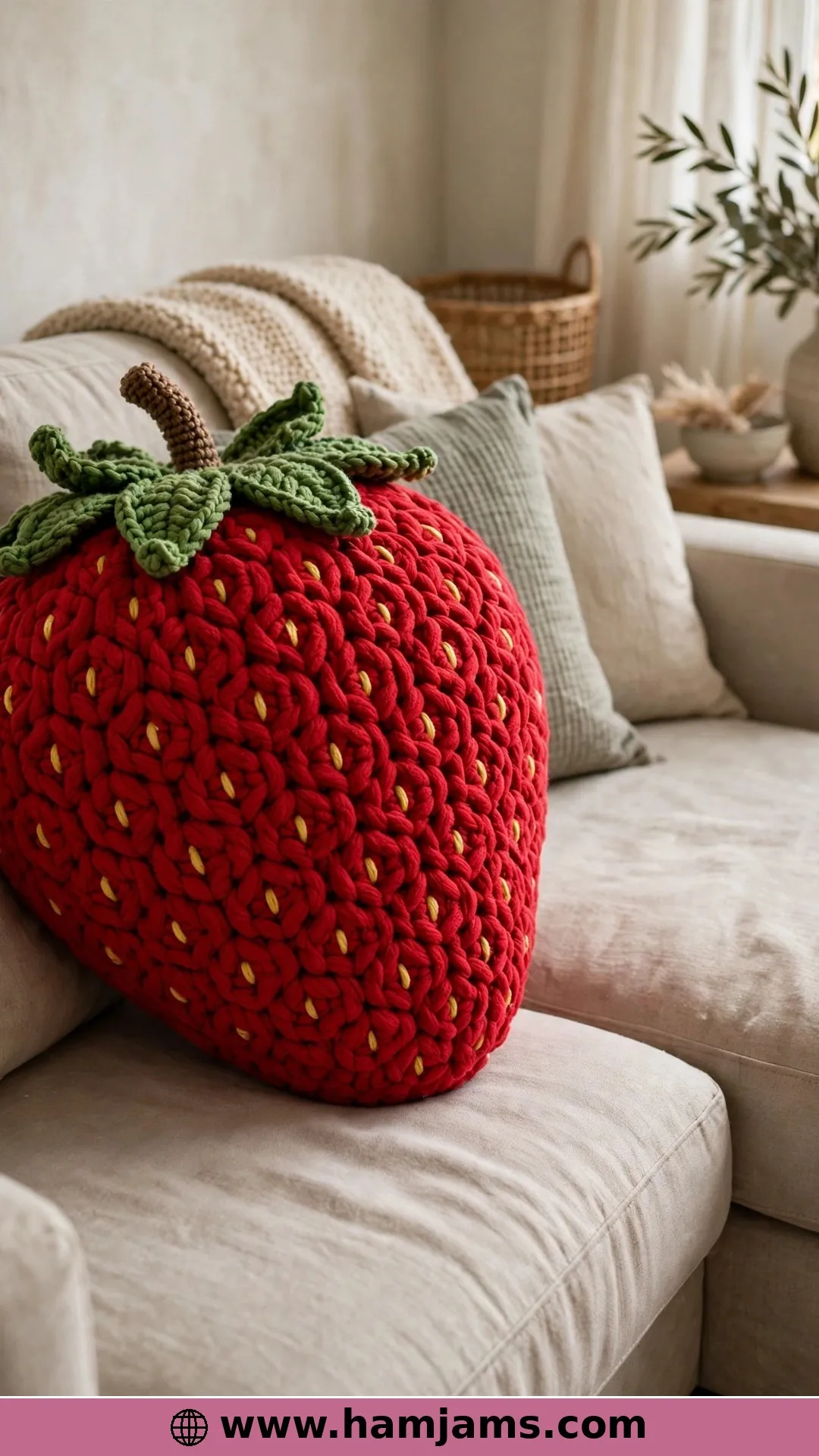 The Giant Cuddle Berry in Blanket Yarn