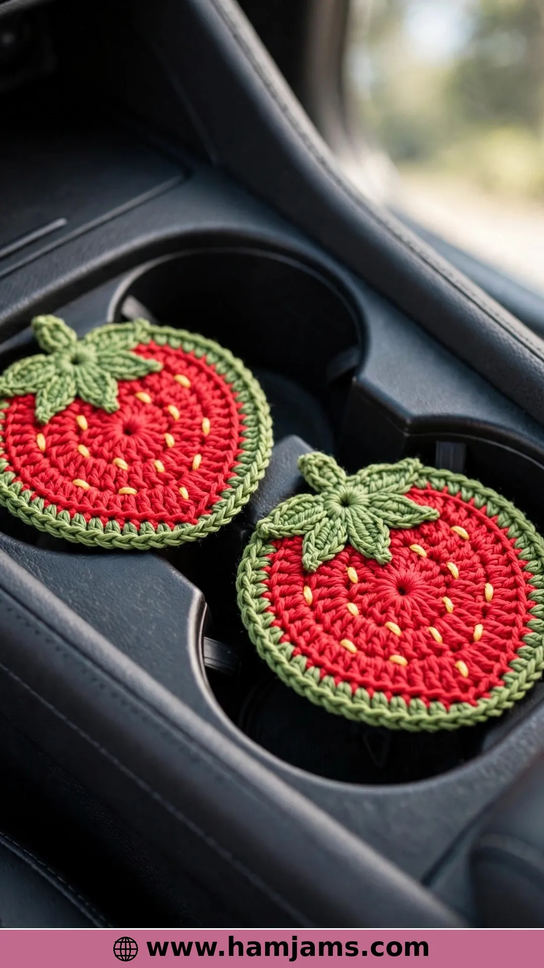 Tiny Berries for Your Car Cup Holders