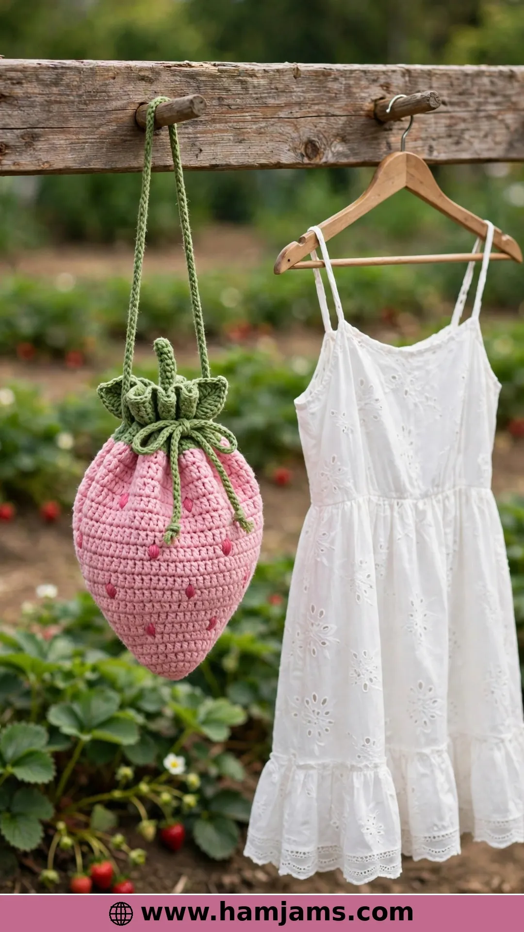 The Cottagecore Drawstring Side Bag