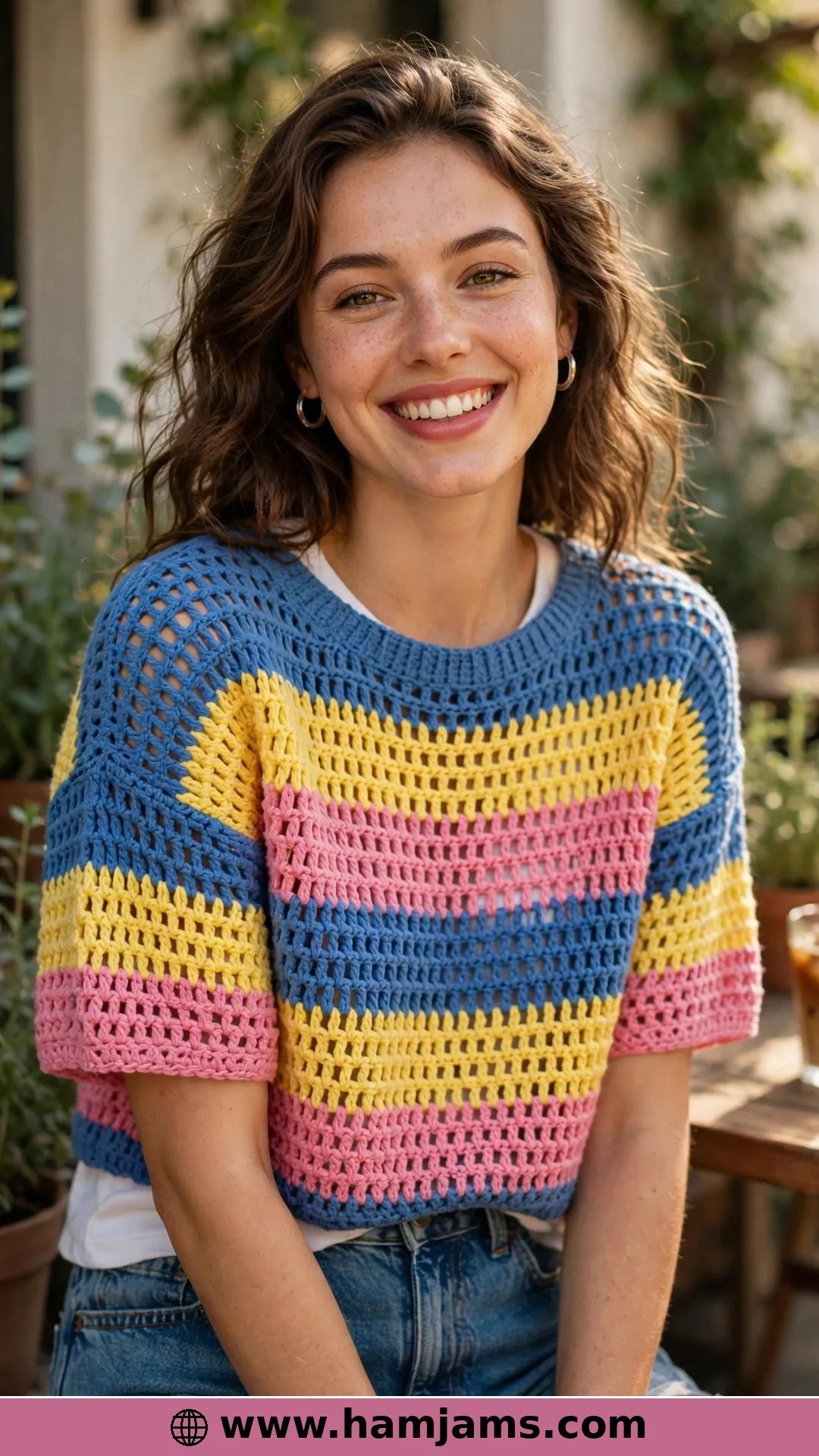 A Rainbow of Granny Stripes