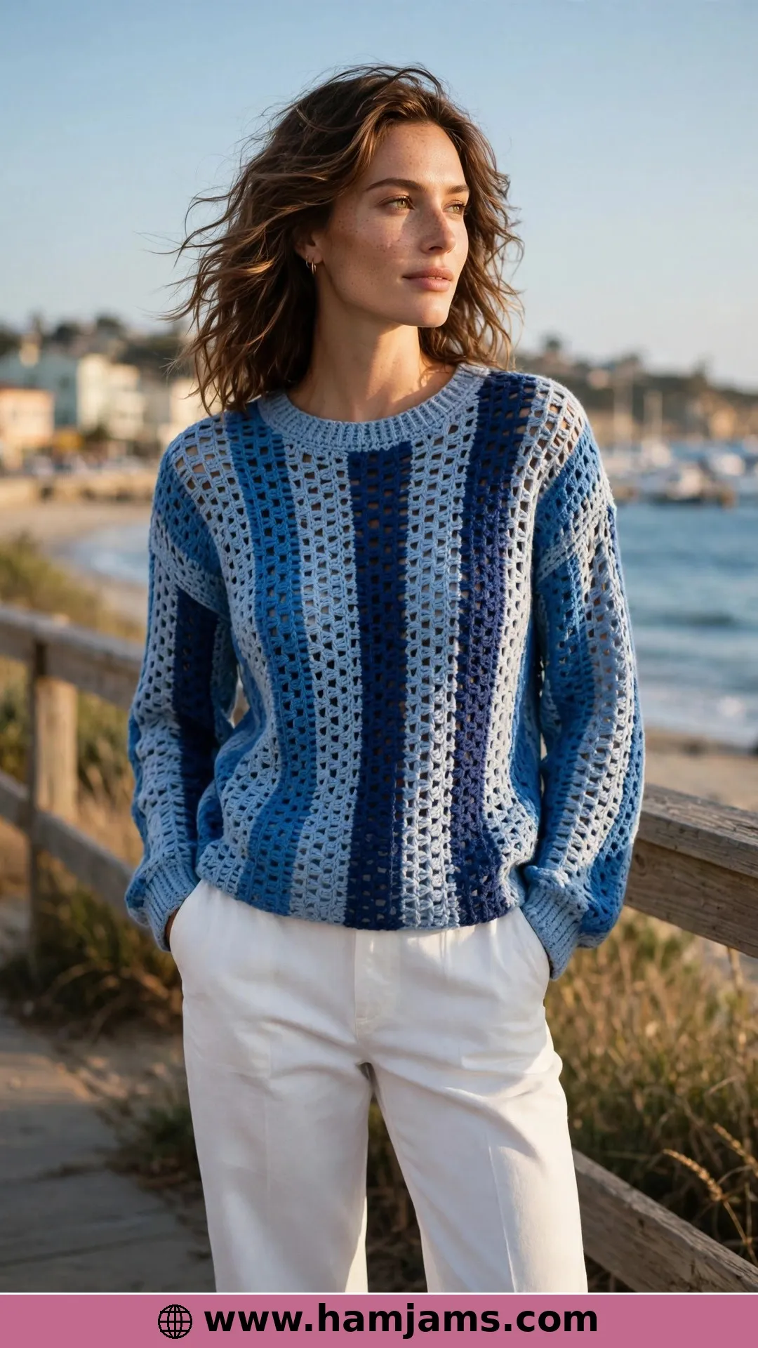 Vertical Stripes That Run Head to Hem