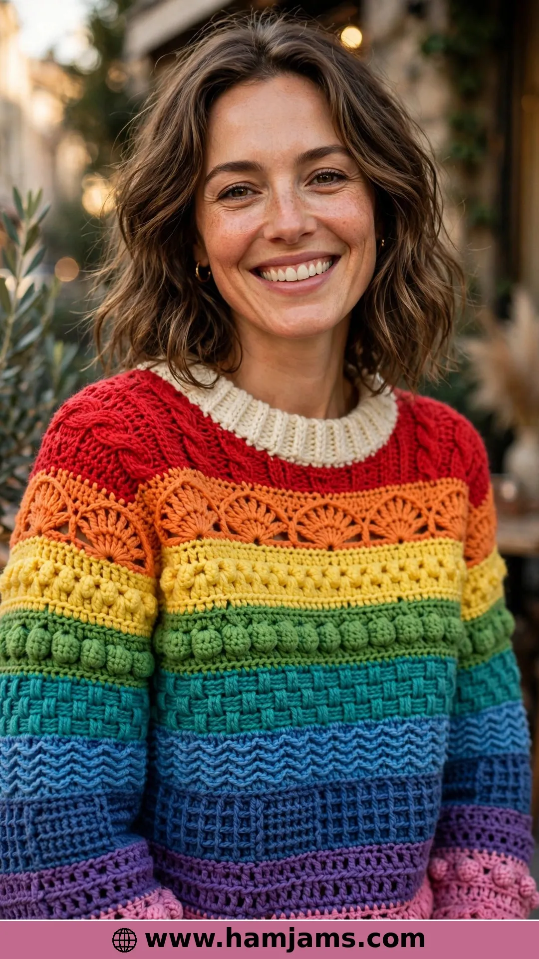 Nine Colours, a Whole Sampler of Stitches