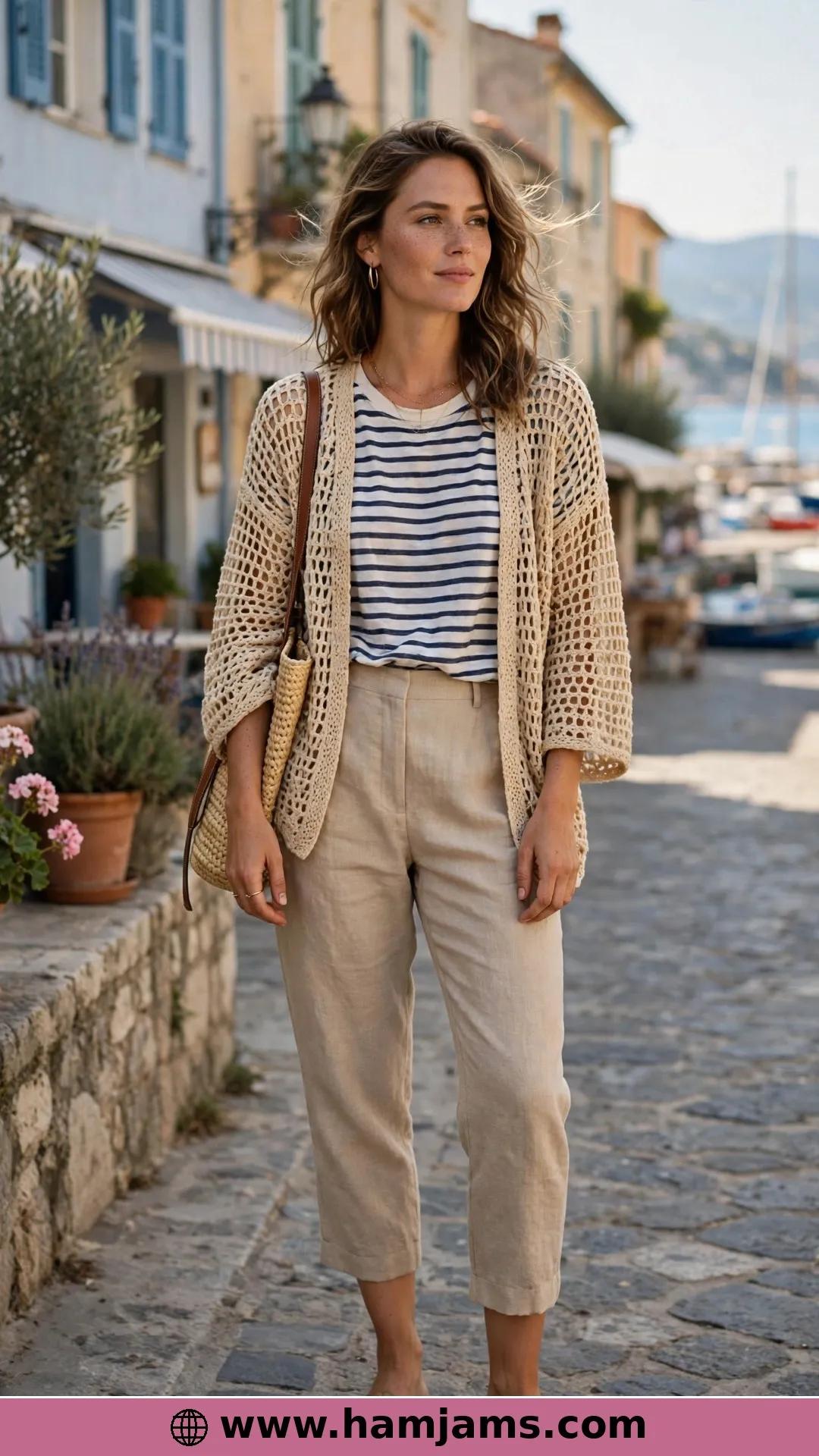 The Folded-Panel Mesh Cardi