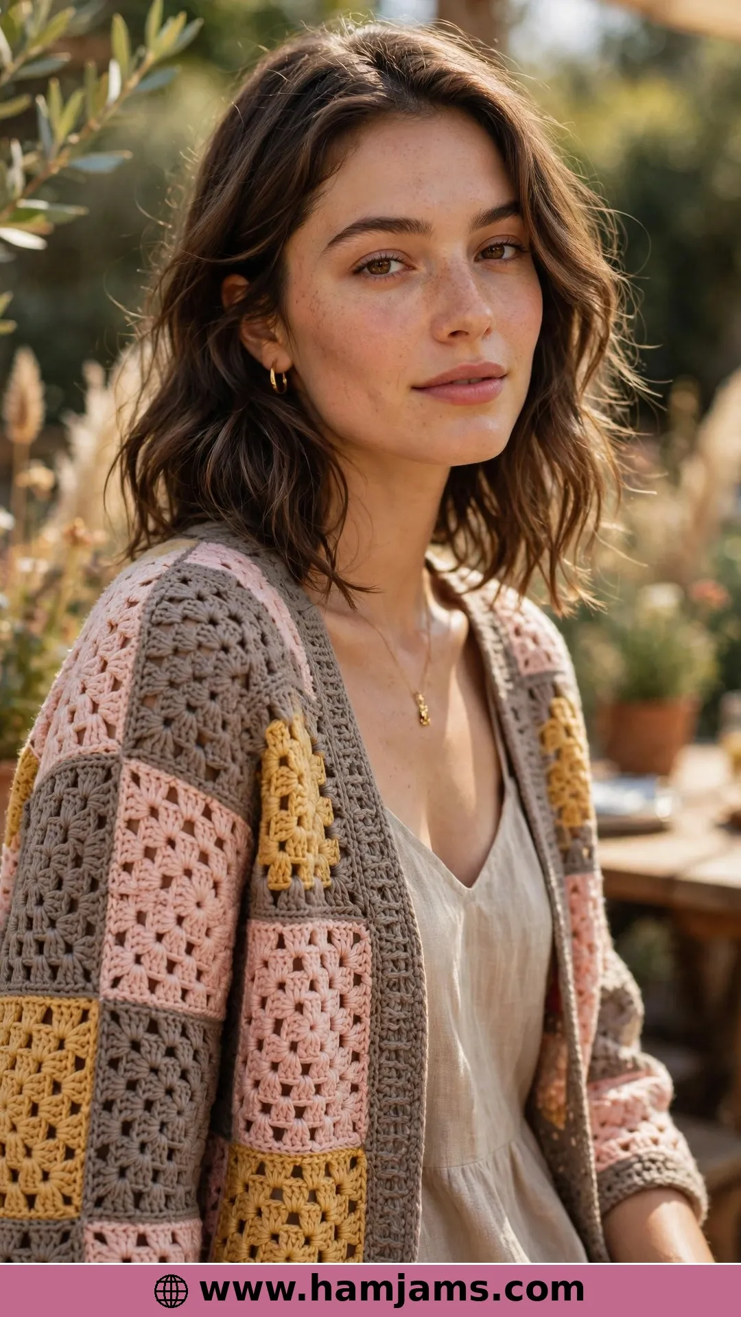 The Tournesol Motif Cardi