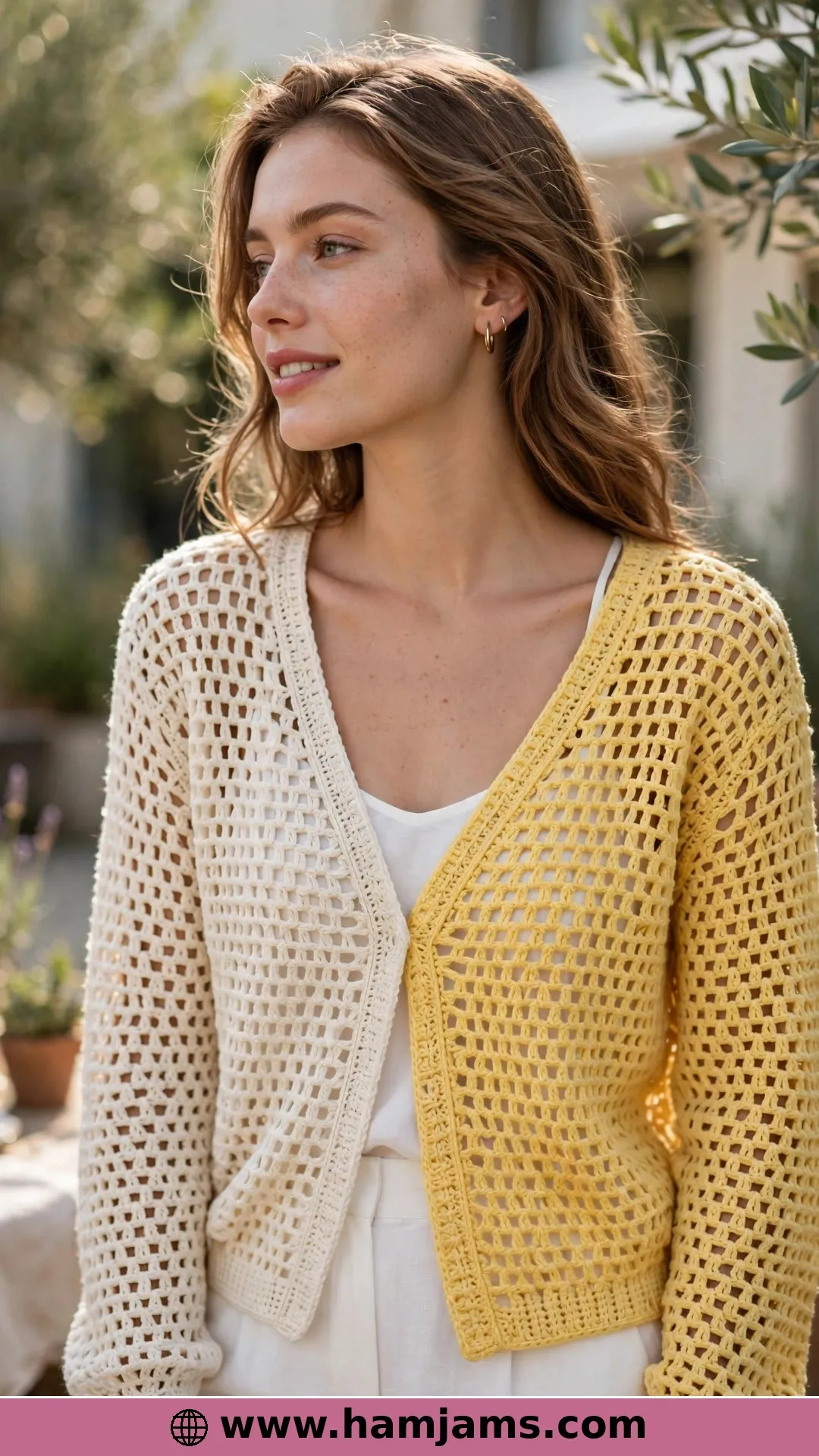 The Sunny Two-Tone Cardi