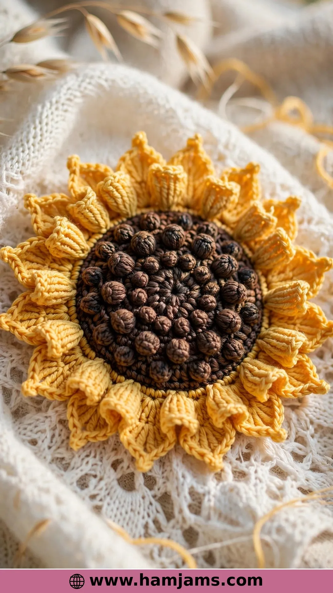 A Mini Bean Stitch Centre, Just Like Real Seeds