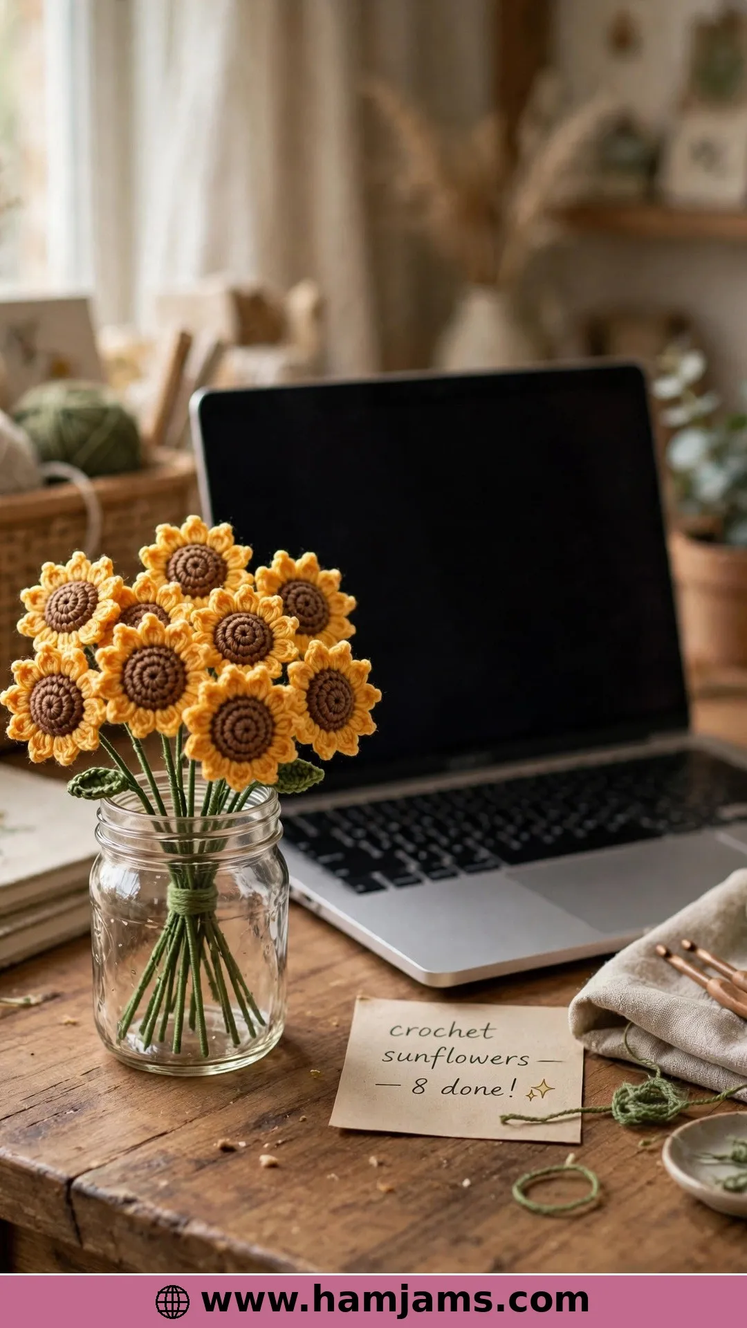 Tiny Bouquet Stems for a Desk Vase