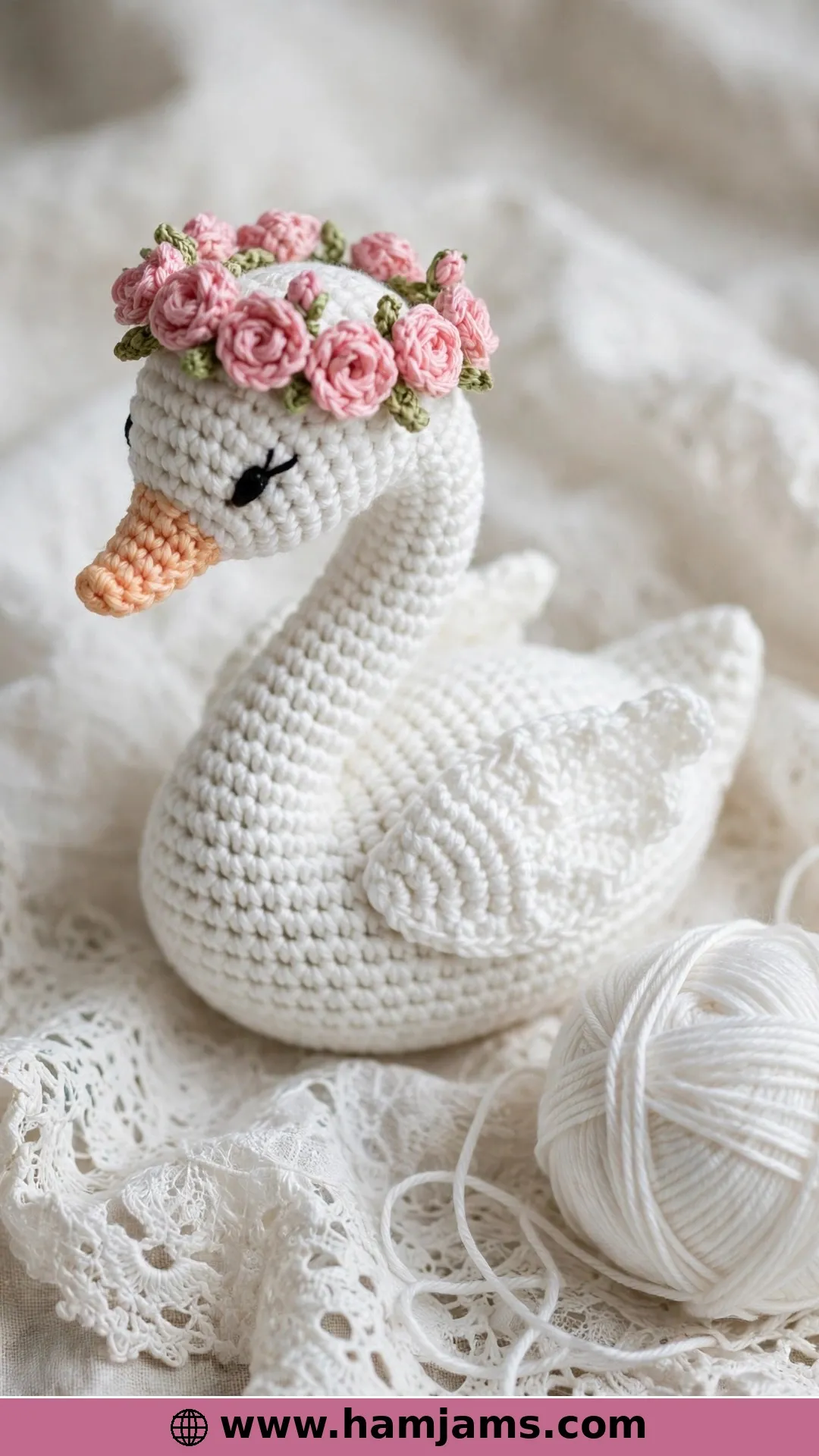 Amigurumi Swan
