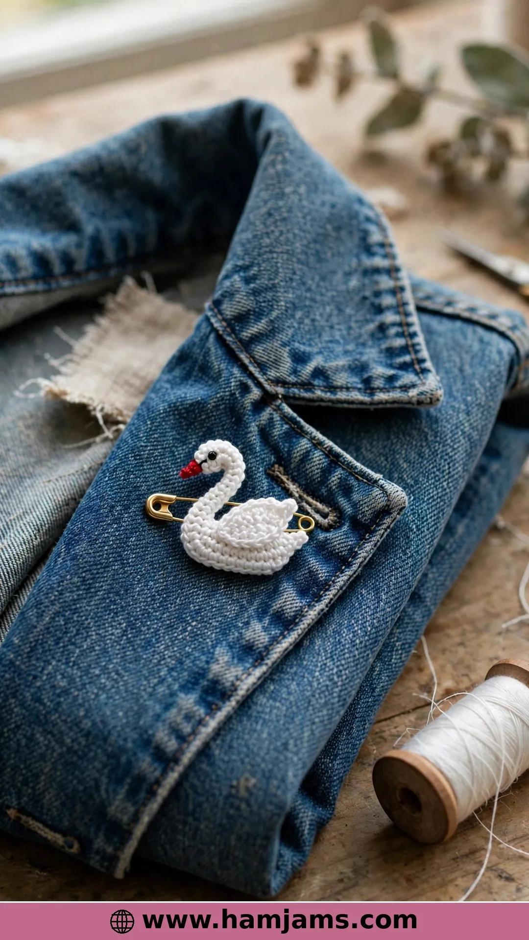 Swan Brooch