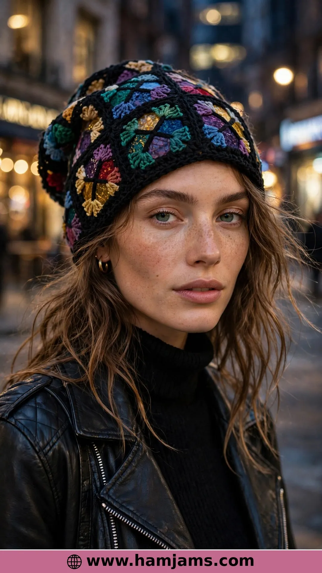 The Stained-Glass Slouch in Two Colours