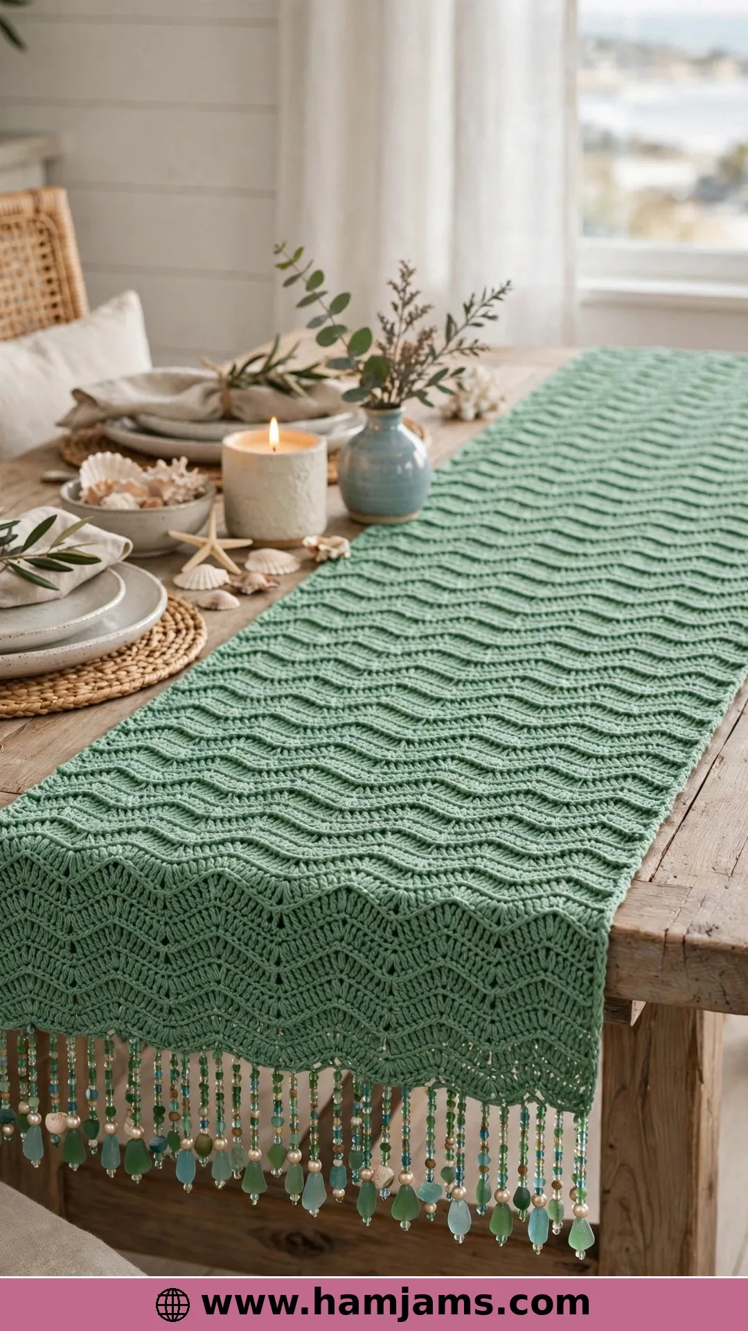 Seventy-Two Inches of Waves and Beads