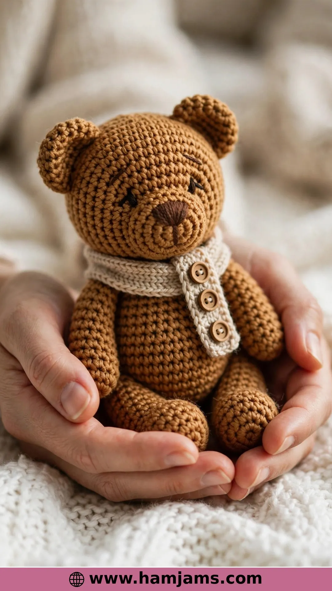 Cuddle Me: The Little Bear With the Buttoned Scarf