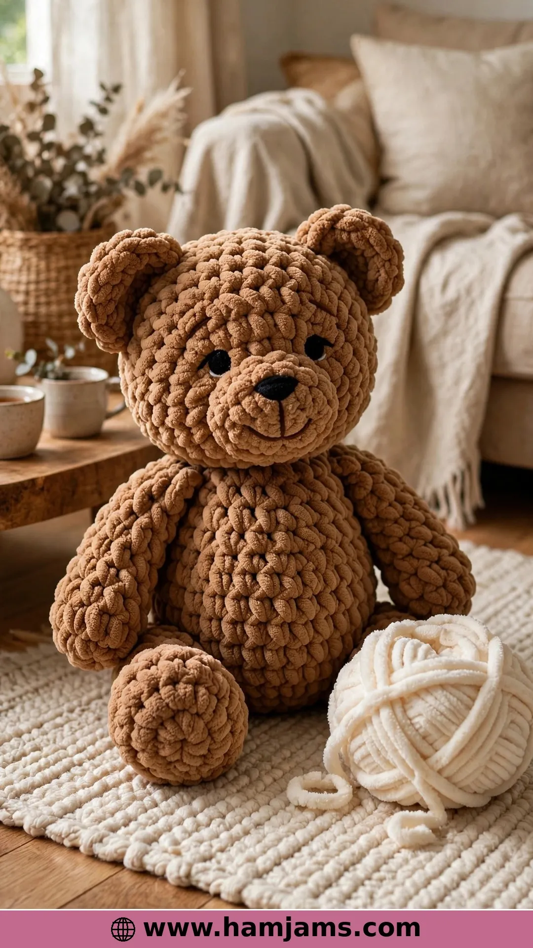 Plush Yarn, Big Squish, Fewer Stitches
