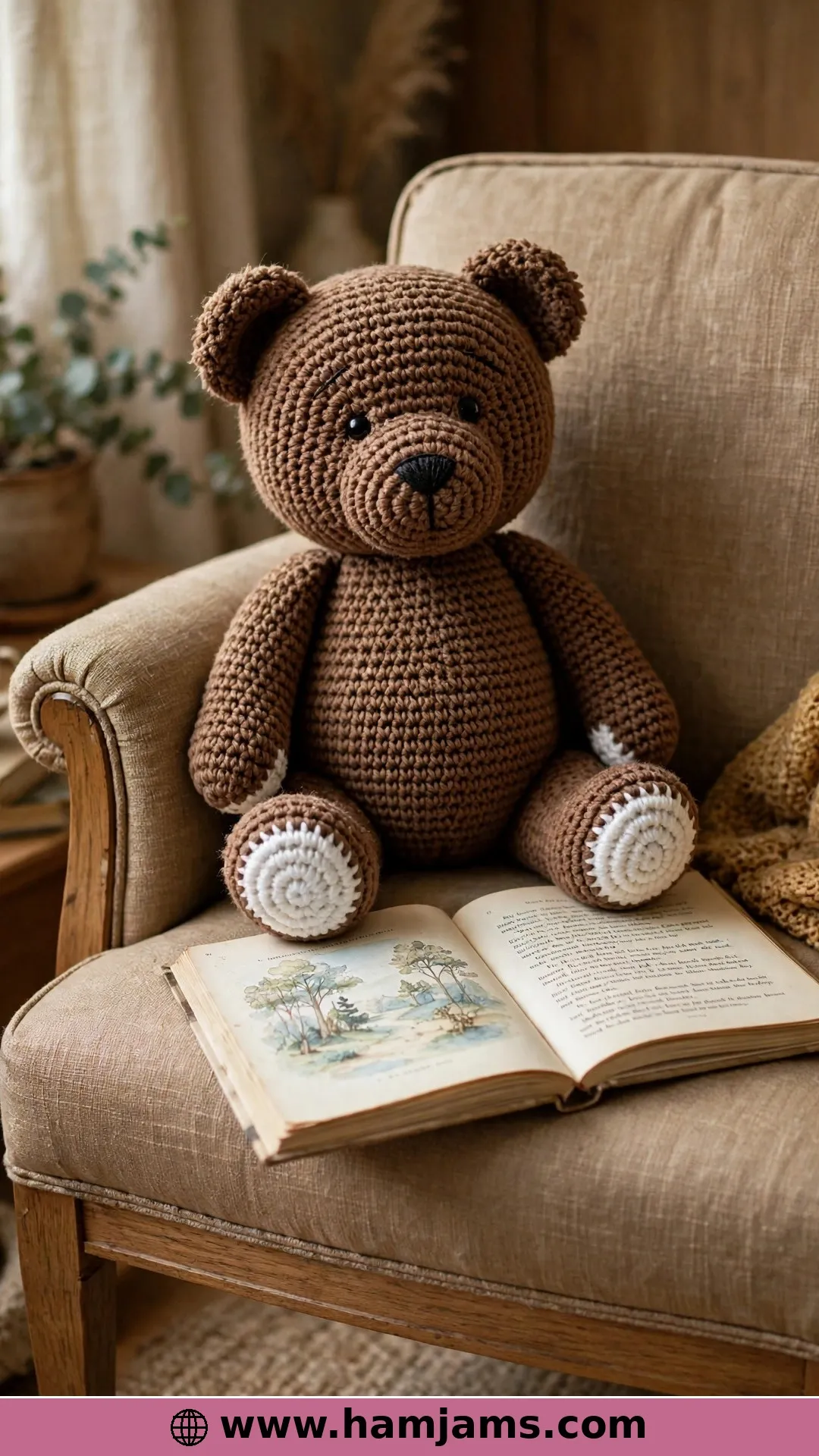 The Solid-Brown Snuggler With White Paws