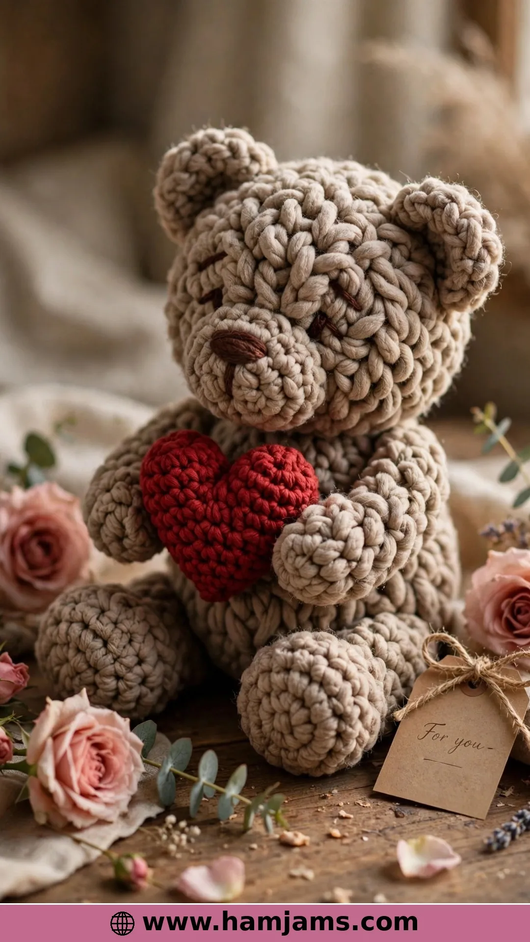 The Bear Who Holds a Heart