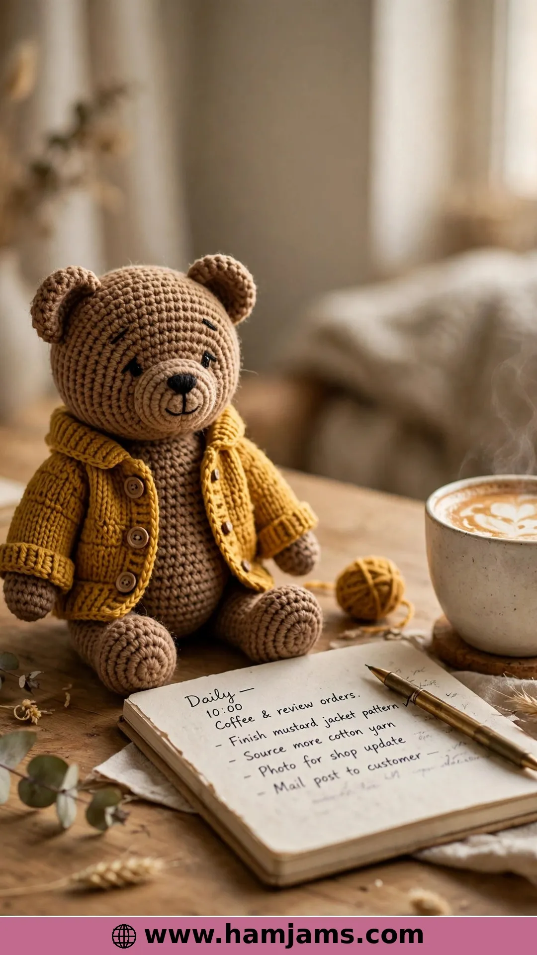 Enzo, the Bear With the Little Jacket