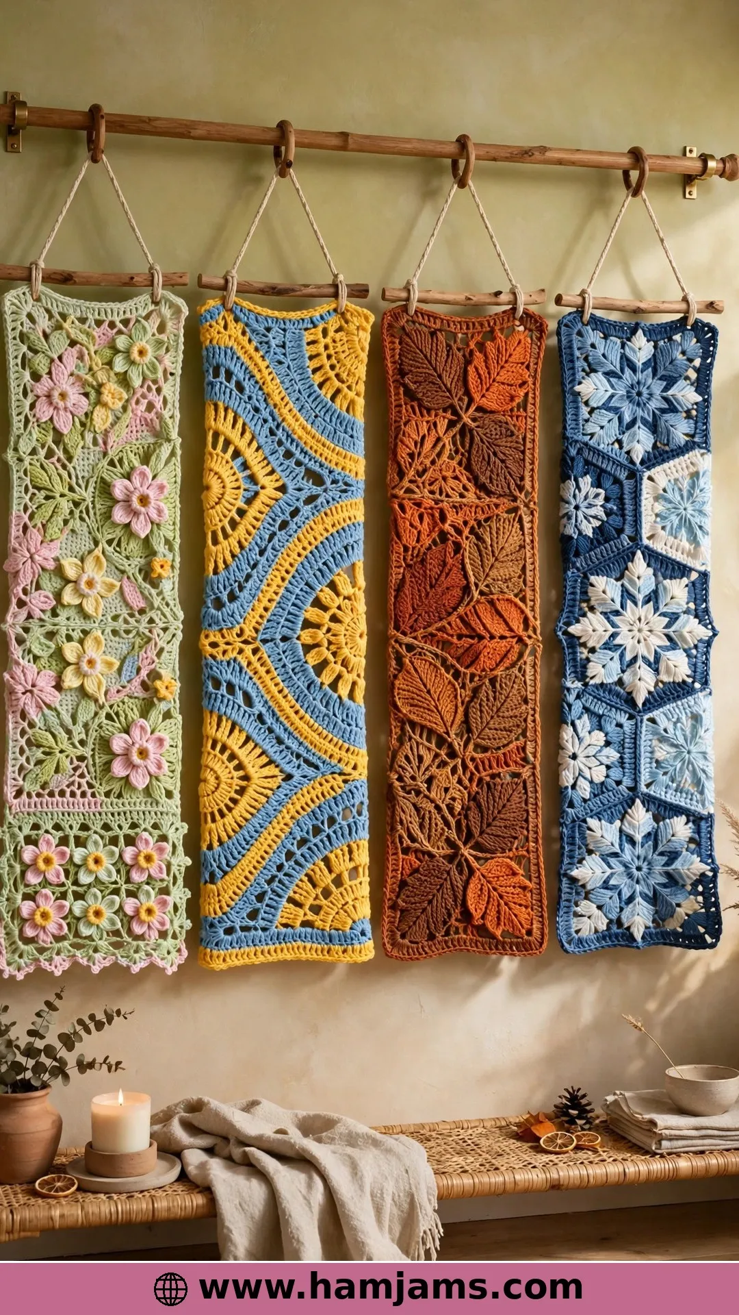 Two Rows a Day, Plus a Wall-Hanging Option