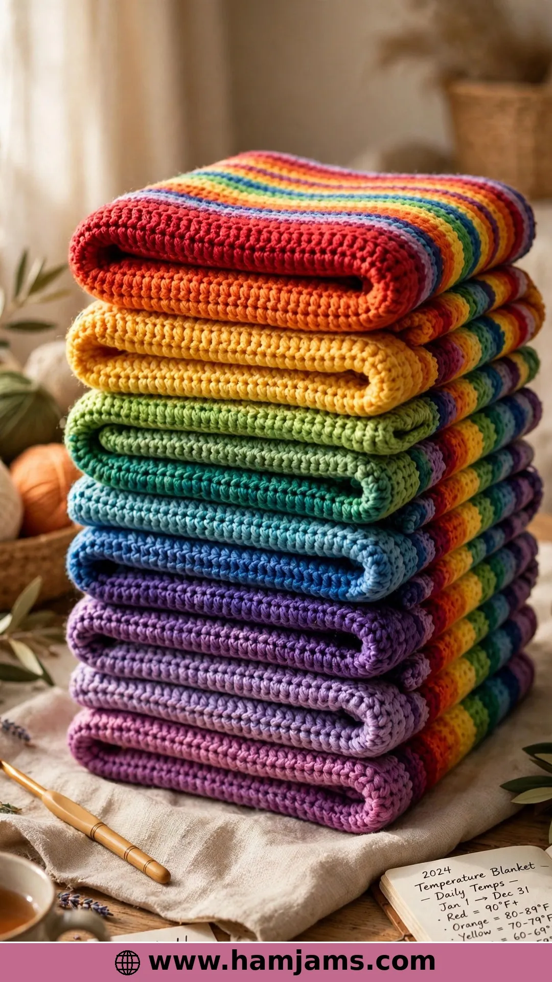The Classic Row-a-Day Blanket, Leap Years Included