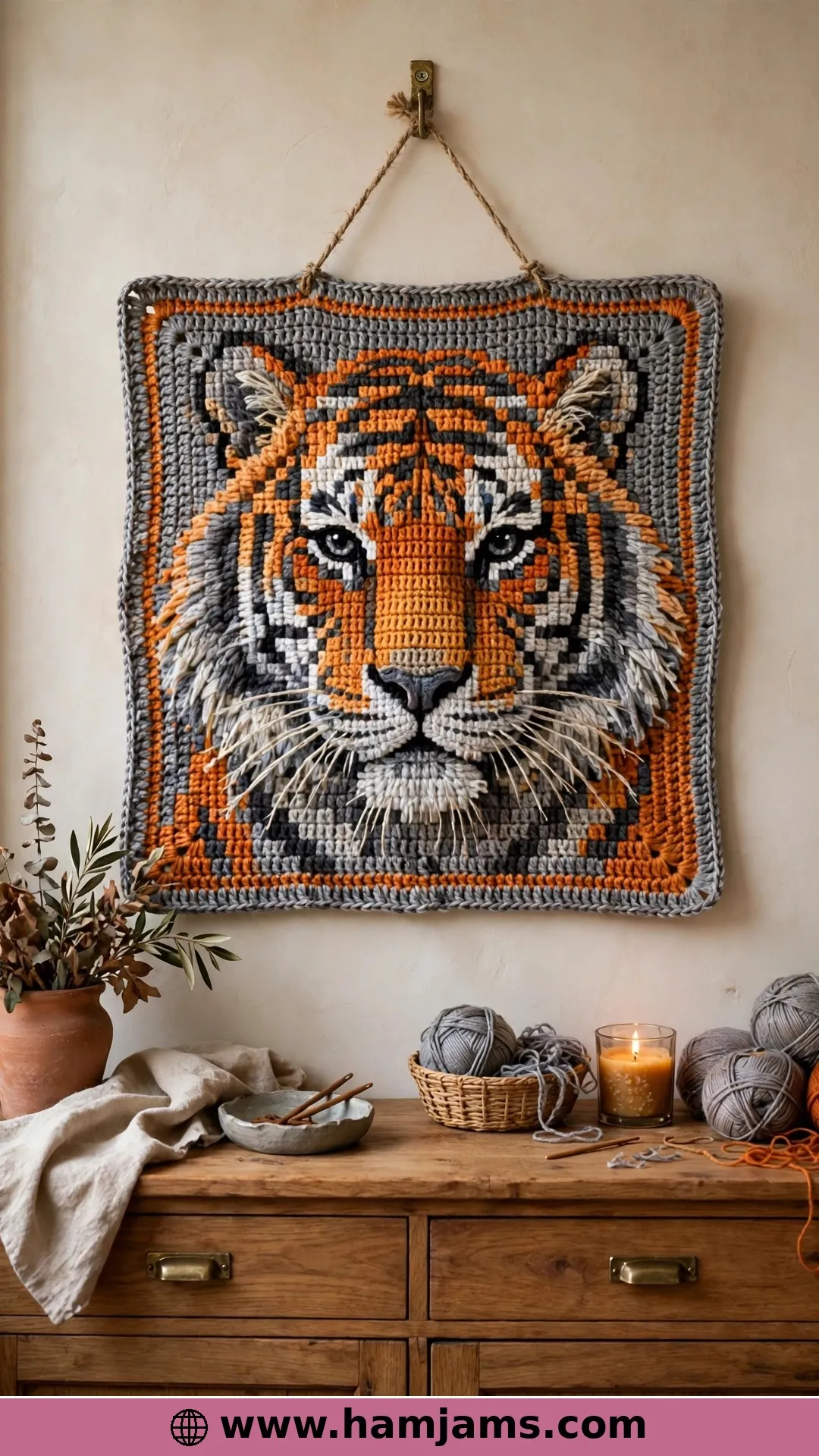Tigris, the Siberian Tiger Graphghan Block