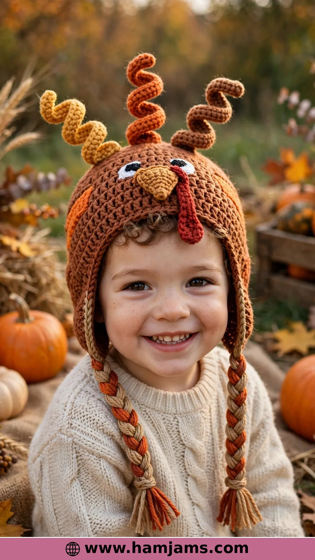 Turkey Hat in Six Sizes