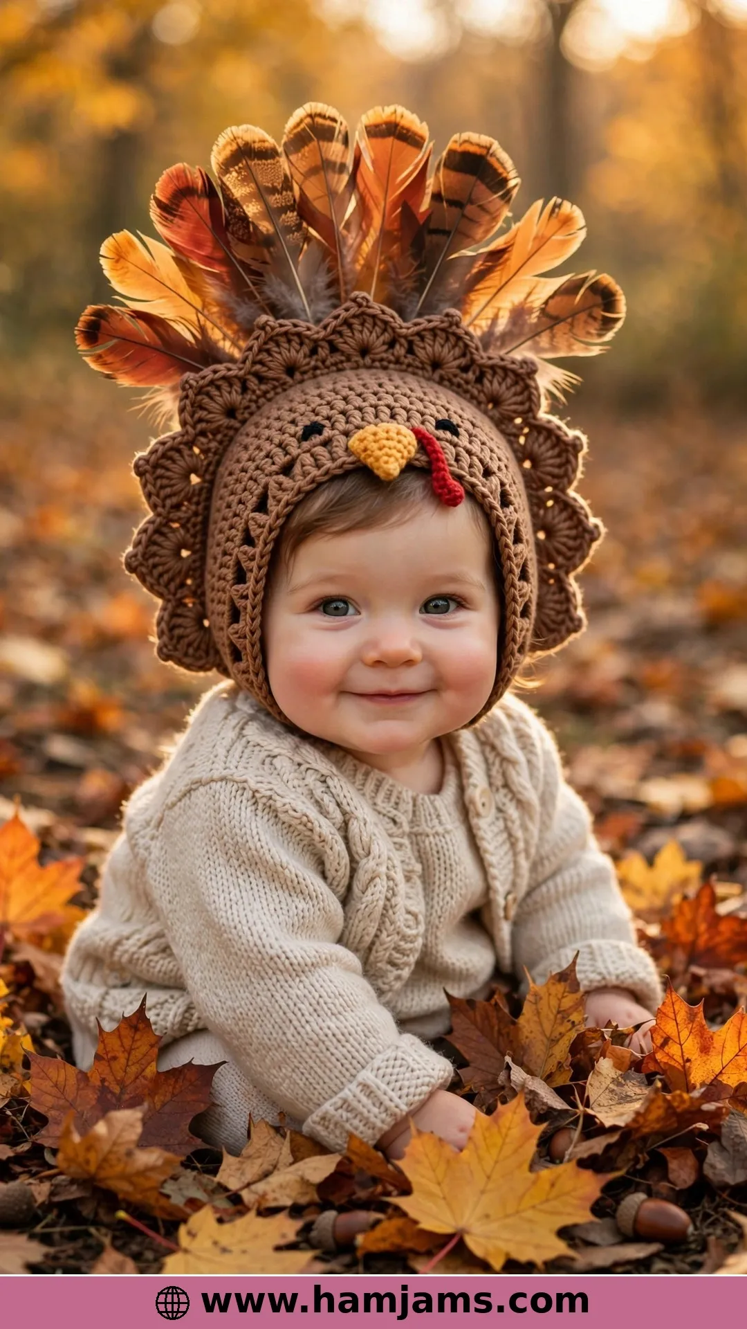 Turkey Hat, Bonnet or Beanie