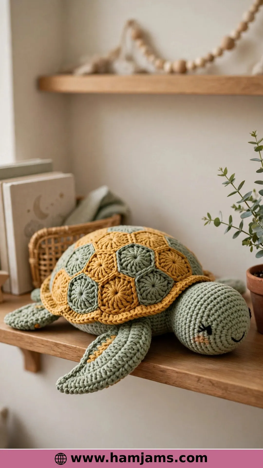 A Hexagon-Shelled Plushy, Two Sizes
