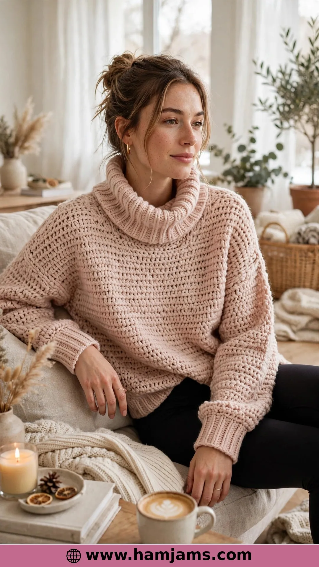 Five Simple Pieces, One Snuggly Folded Neck