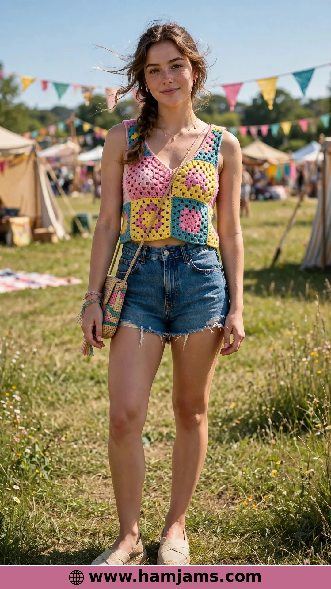 The Classic Granny Square Top