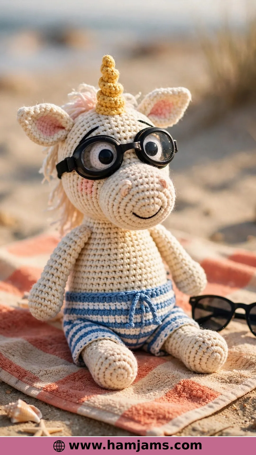 The Unicorn Who Is Ready for the Beach