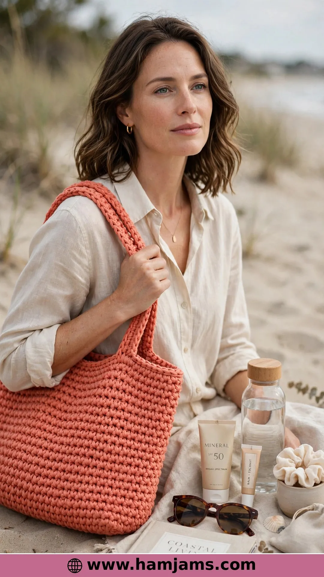 Two Strands, One Speedy Beach Tote