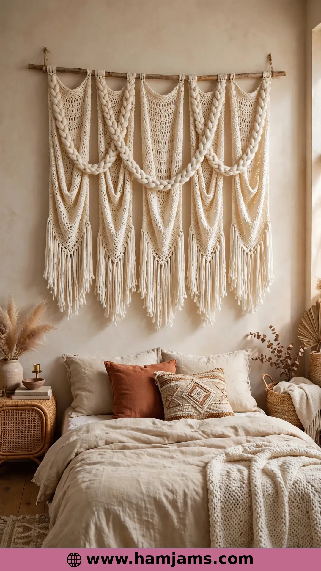 The Big Macramé Look, Without the Knots