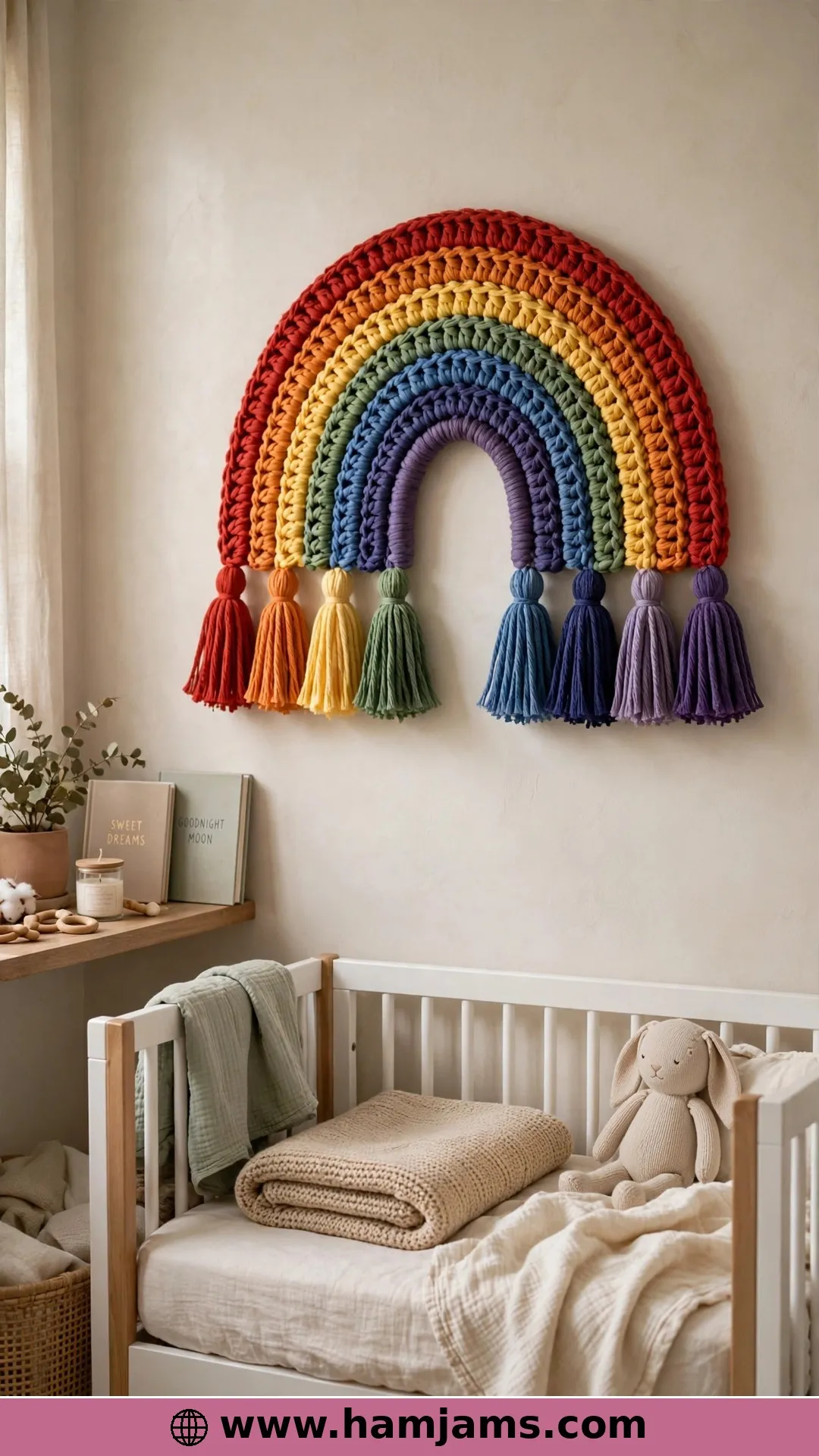 A Cluster-Stitch Rainbow for the Nursery