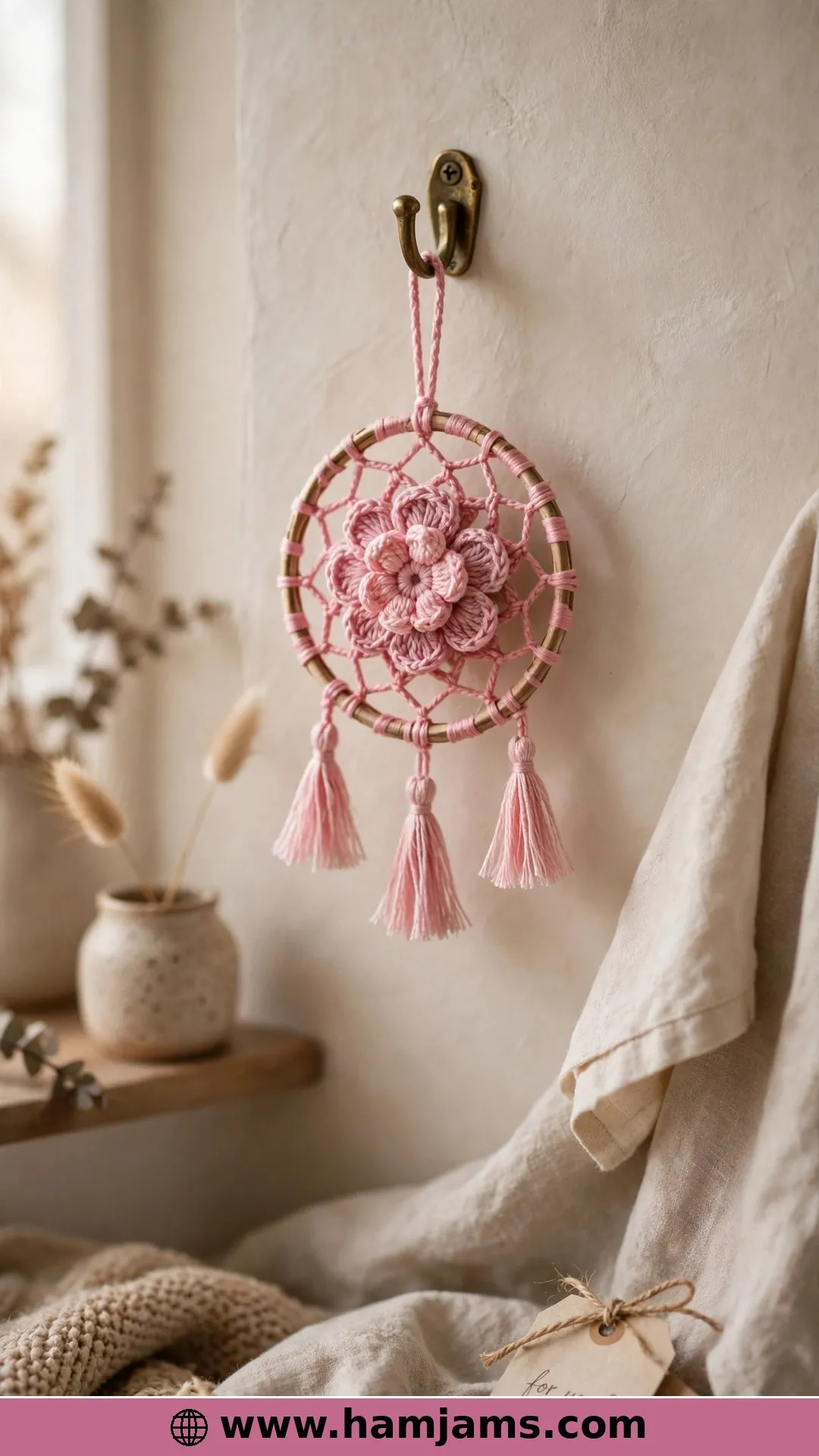 A Thirty-Minute Flower Dreamcatcher