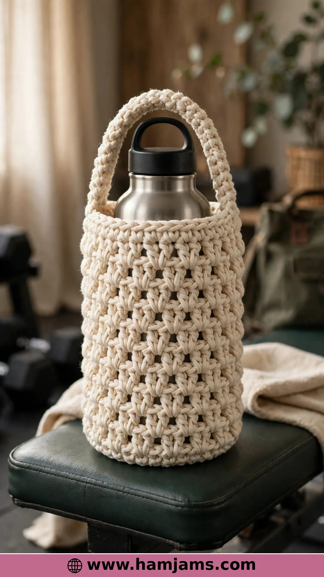 Dense Star Stitch With a Carry Handle