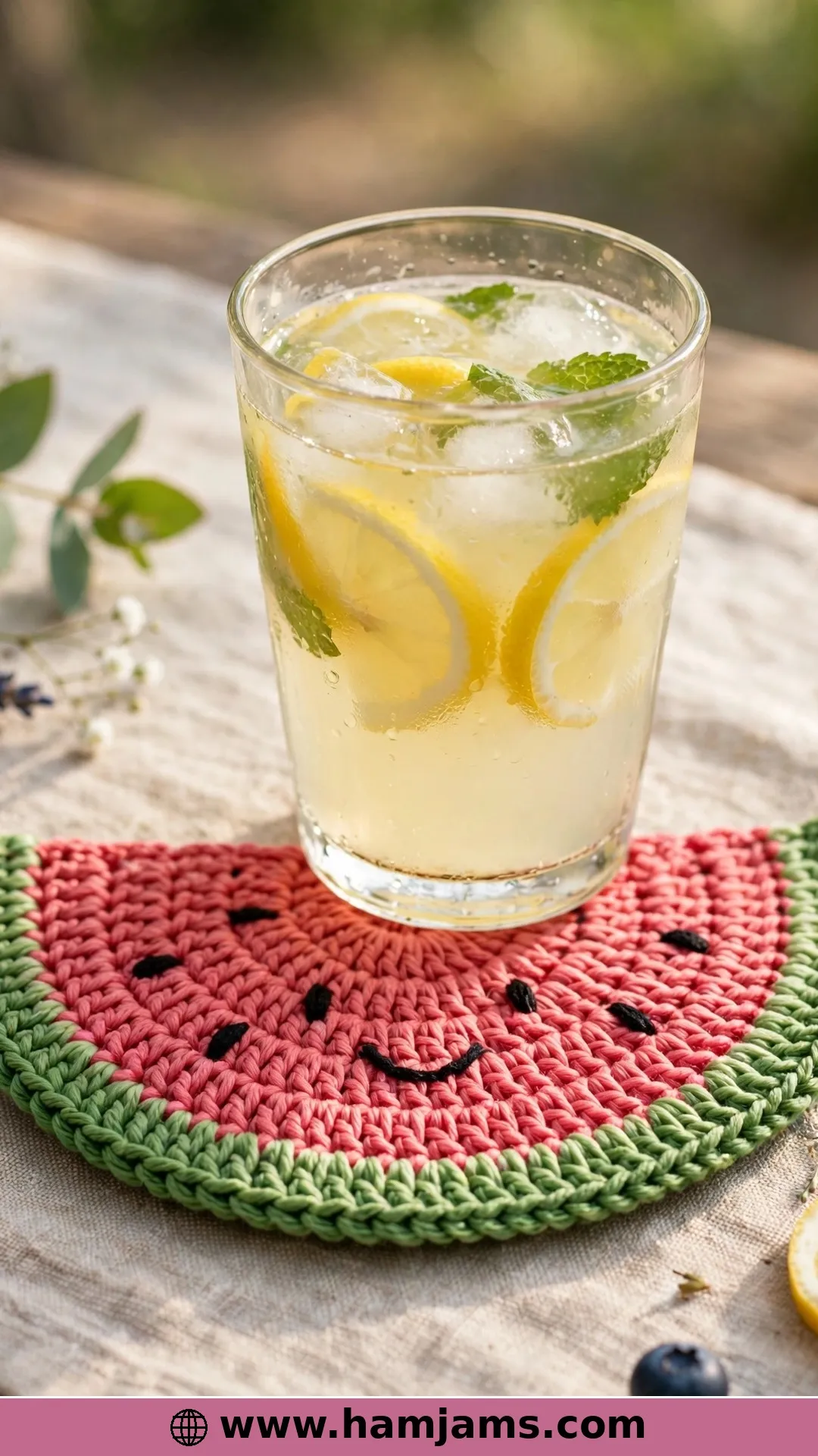 The Smiling Appliqué That Doubles as a Coaster
