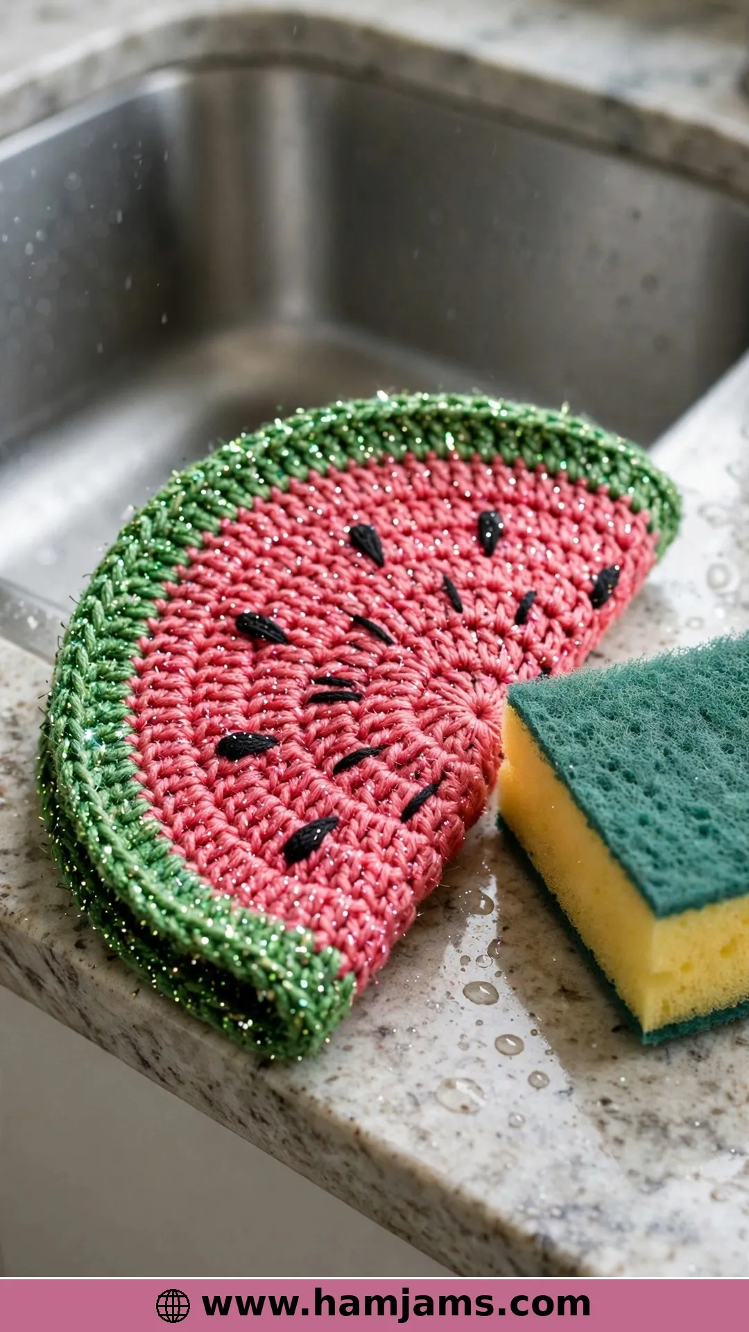 The Fold-Over Kitchen Scrubby