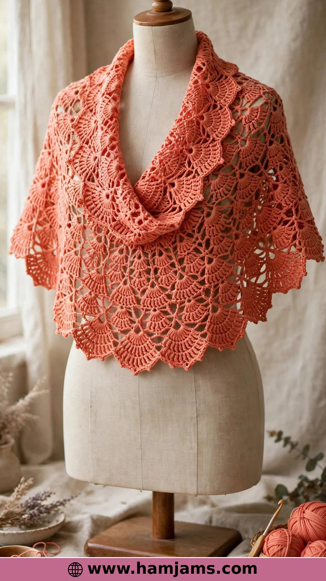 The Lace Shawl Named After a Slice