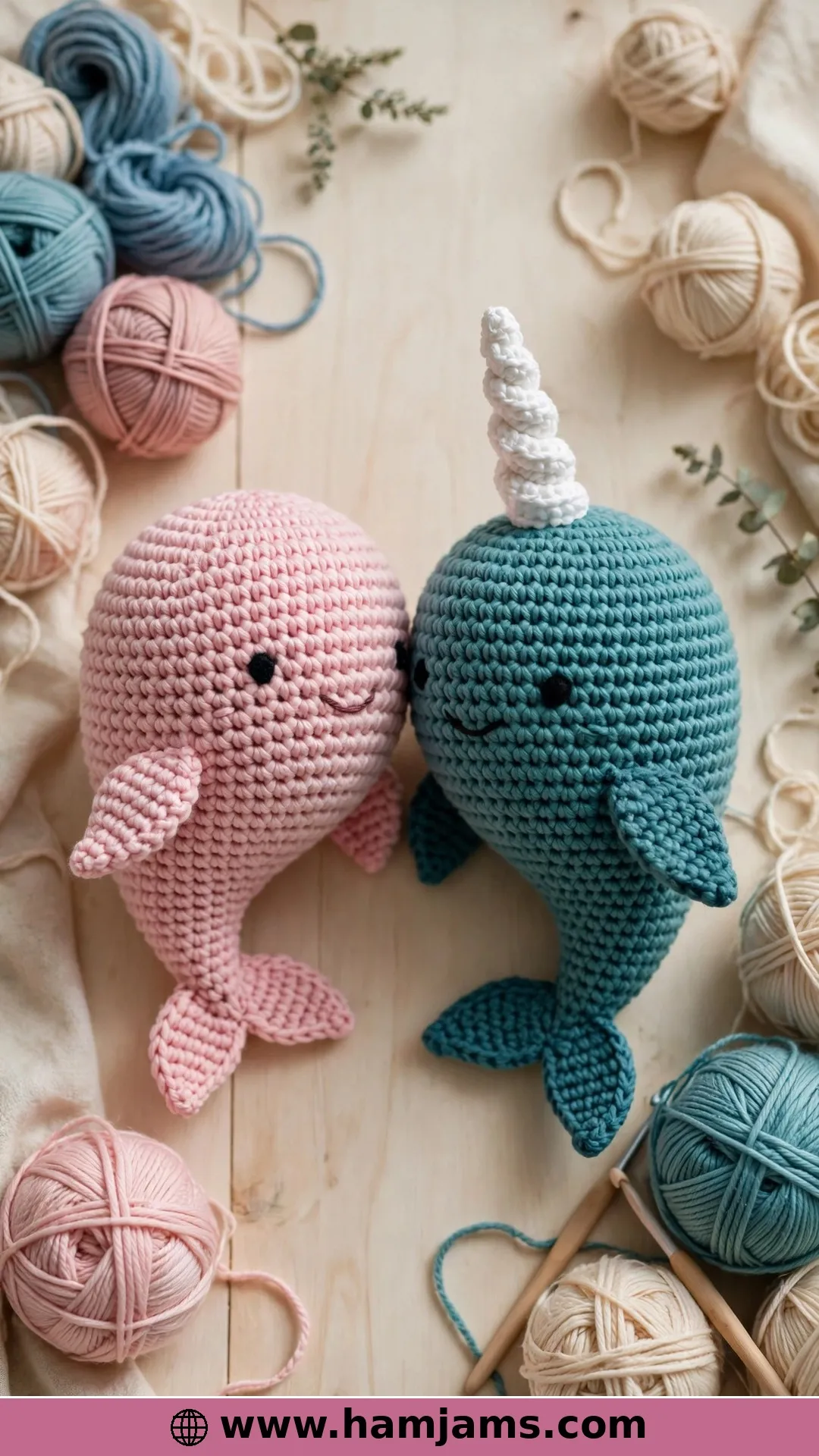 One Pattern, Two Friends: Wanda and Ned