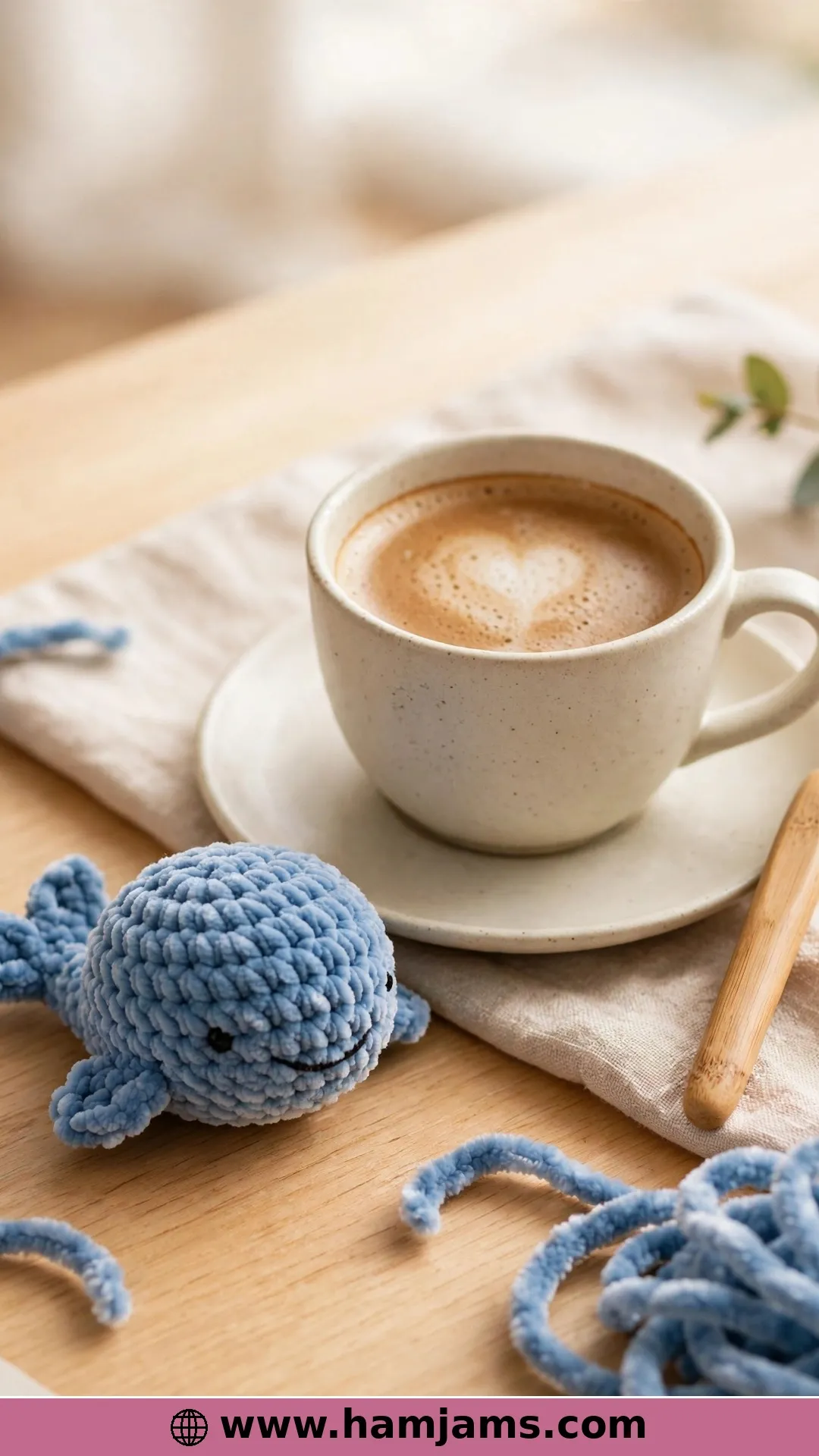 Twenty Minutes, Zero Sewing: The Tiny Whale