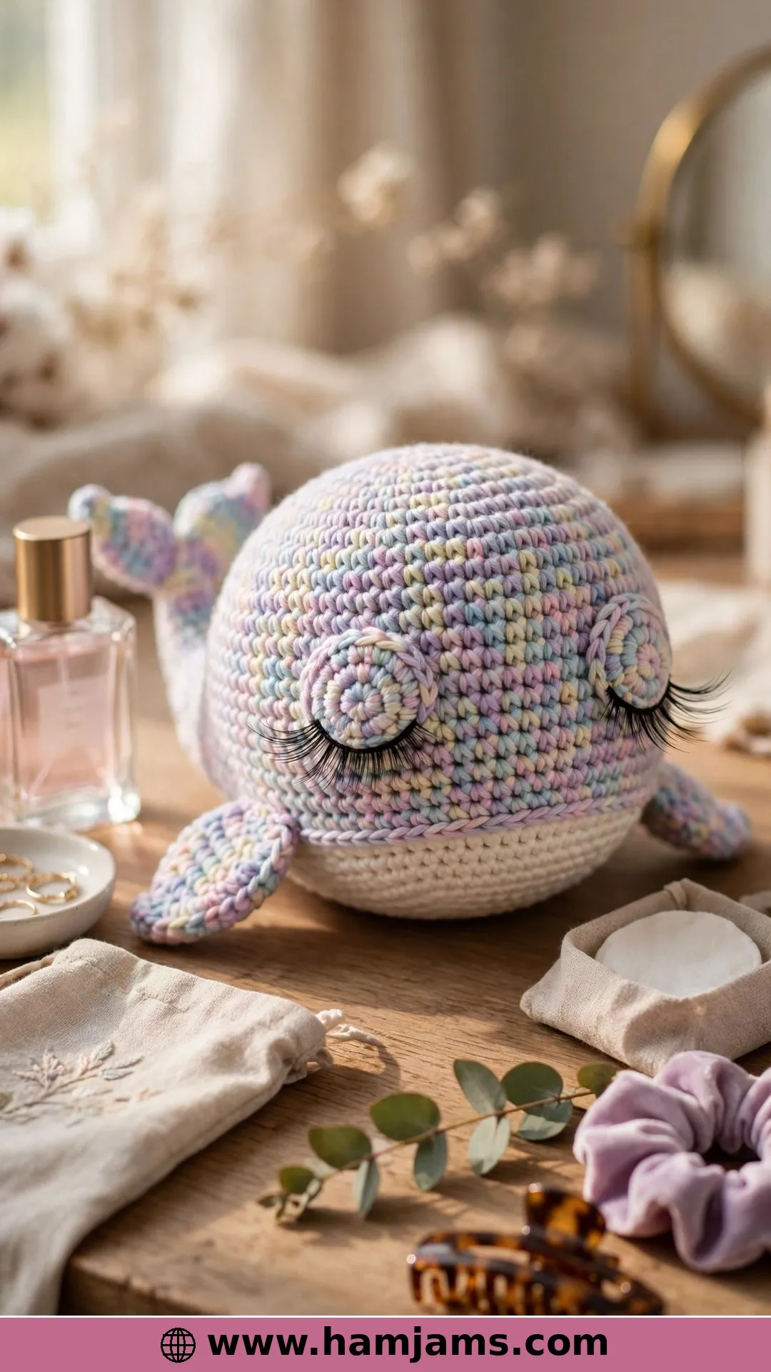 Lashes and Lids: The Glam Little Whale