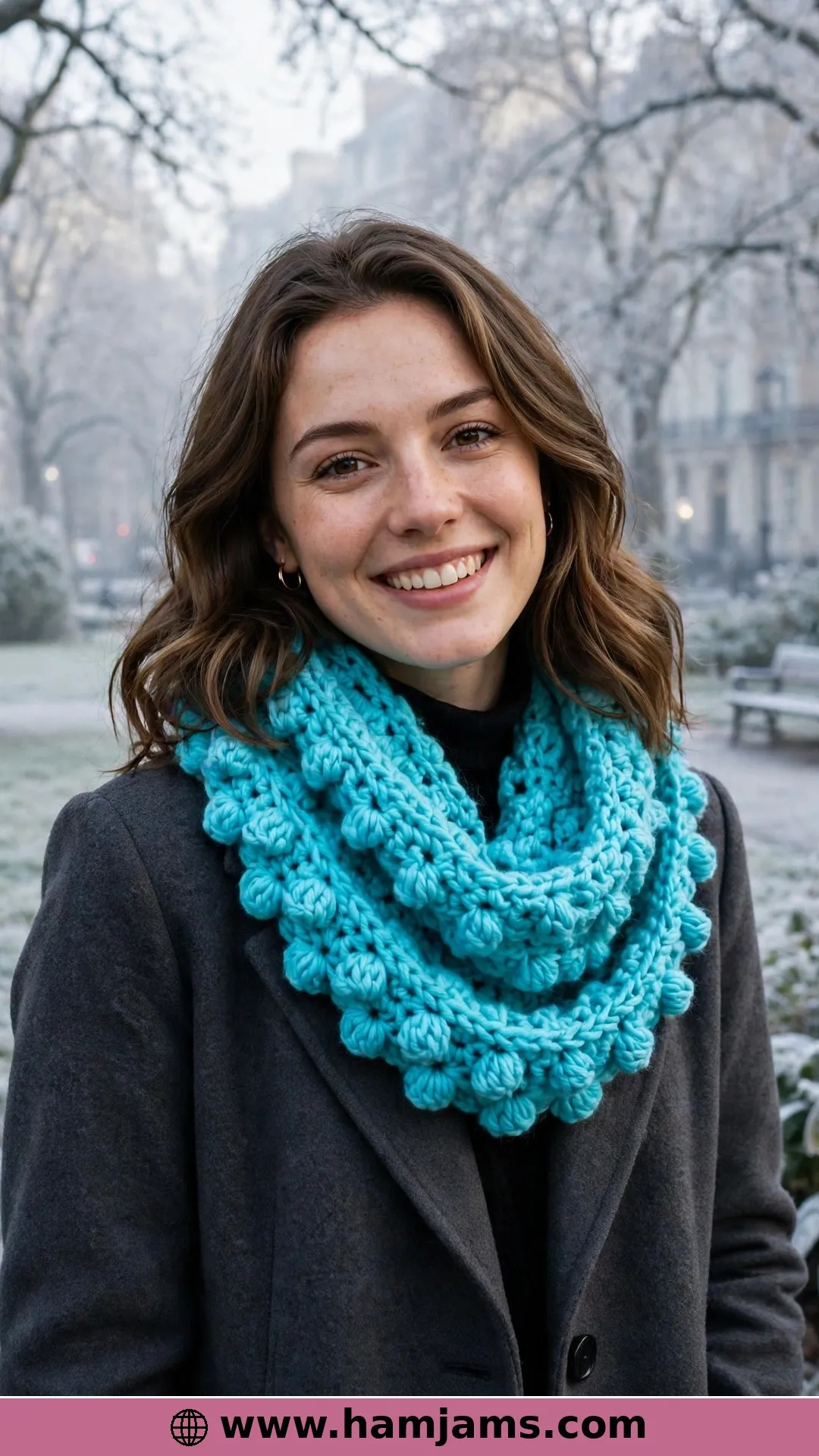 Bobbles and Two Strands for Serious Warmth